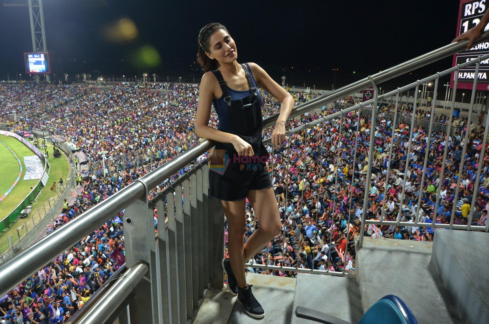 Nargis Fakhri at Azhar promotions in association with Gourmet Renaissance at IPL match in Pune on 9th May 2016