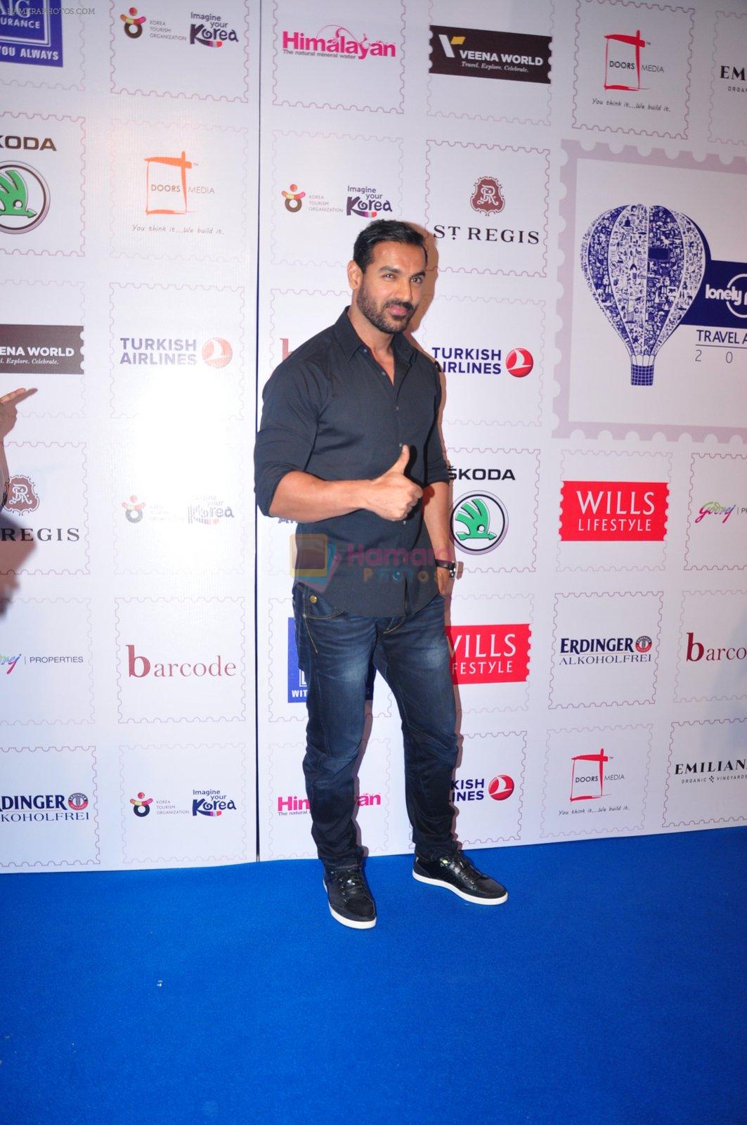 John Abraham at Lonely Planet Awards in Mumbai on 9th May 2016