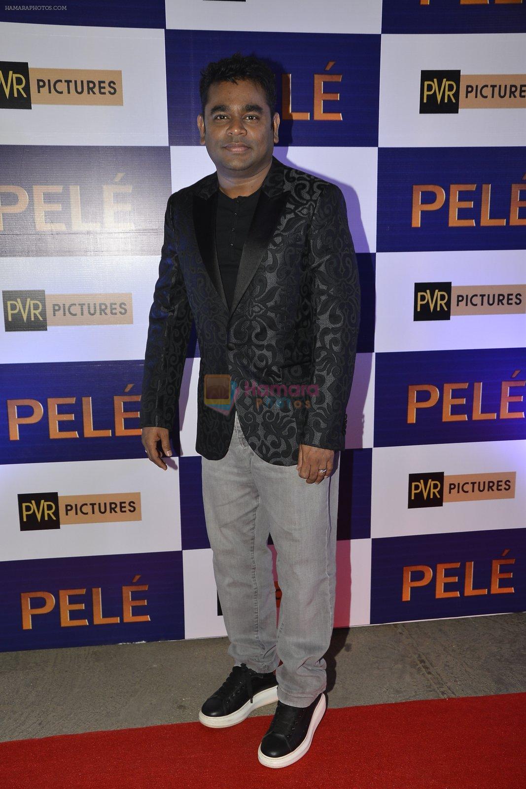 A R Rahman at Pele screening in Mumbai on 9th May 2016