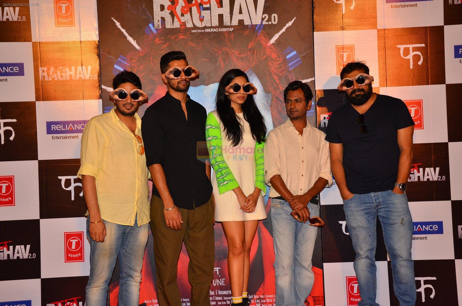 Vicky Kaushal, Sobhita Dhulipala, Nawazuddin Siddiqui, Anurag Kashyap at the Trailer launch of Raman Raghav 2.0 in Mumbai on 10th May 2016
