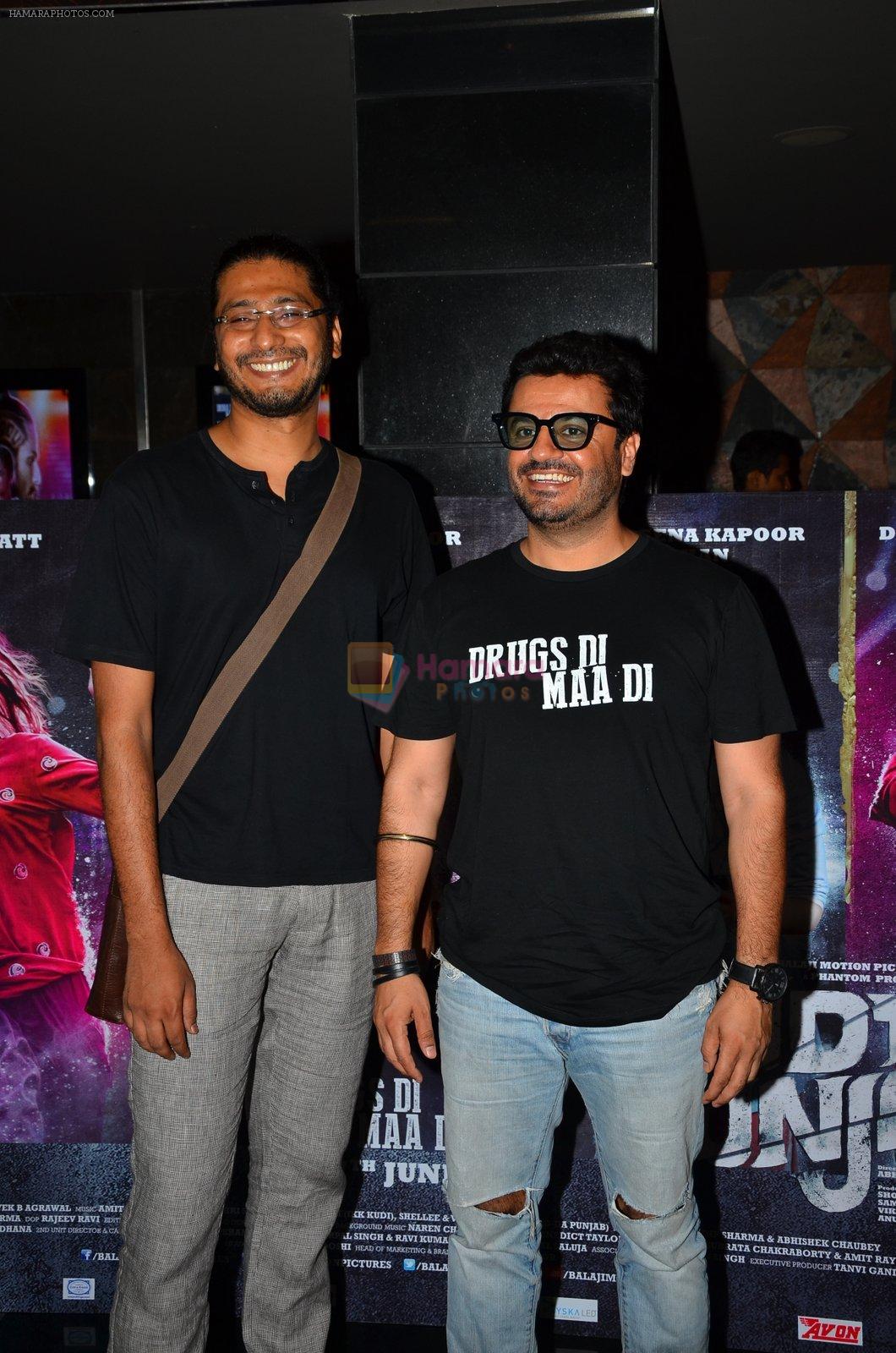 Vikas Bahl at Udta Punjab trailer launch in Mumbai on 11th May 2016