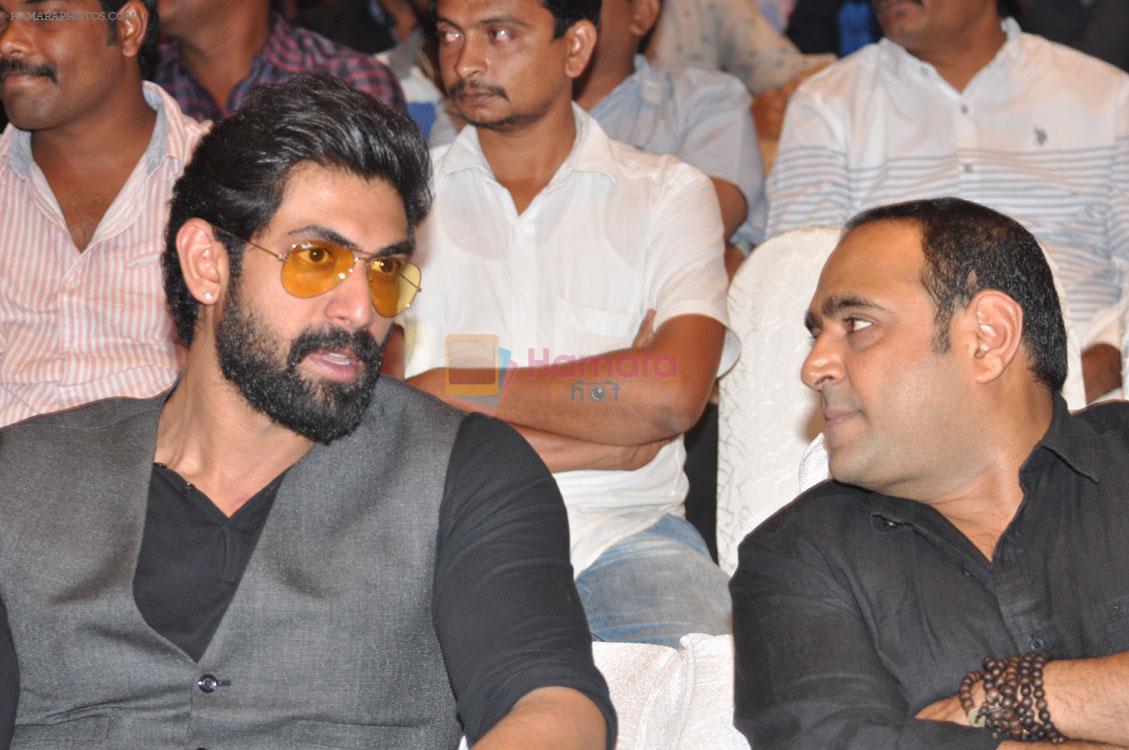 Rana Daggubati at the Music Launch of Rayugu on 12th May 2016