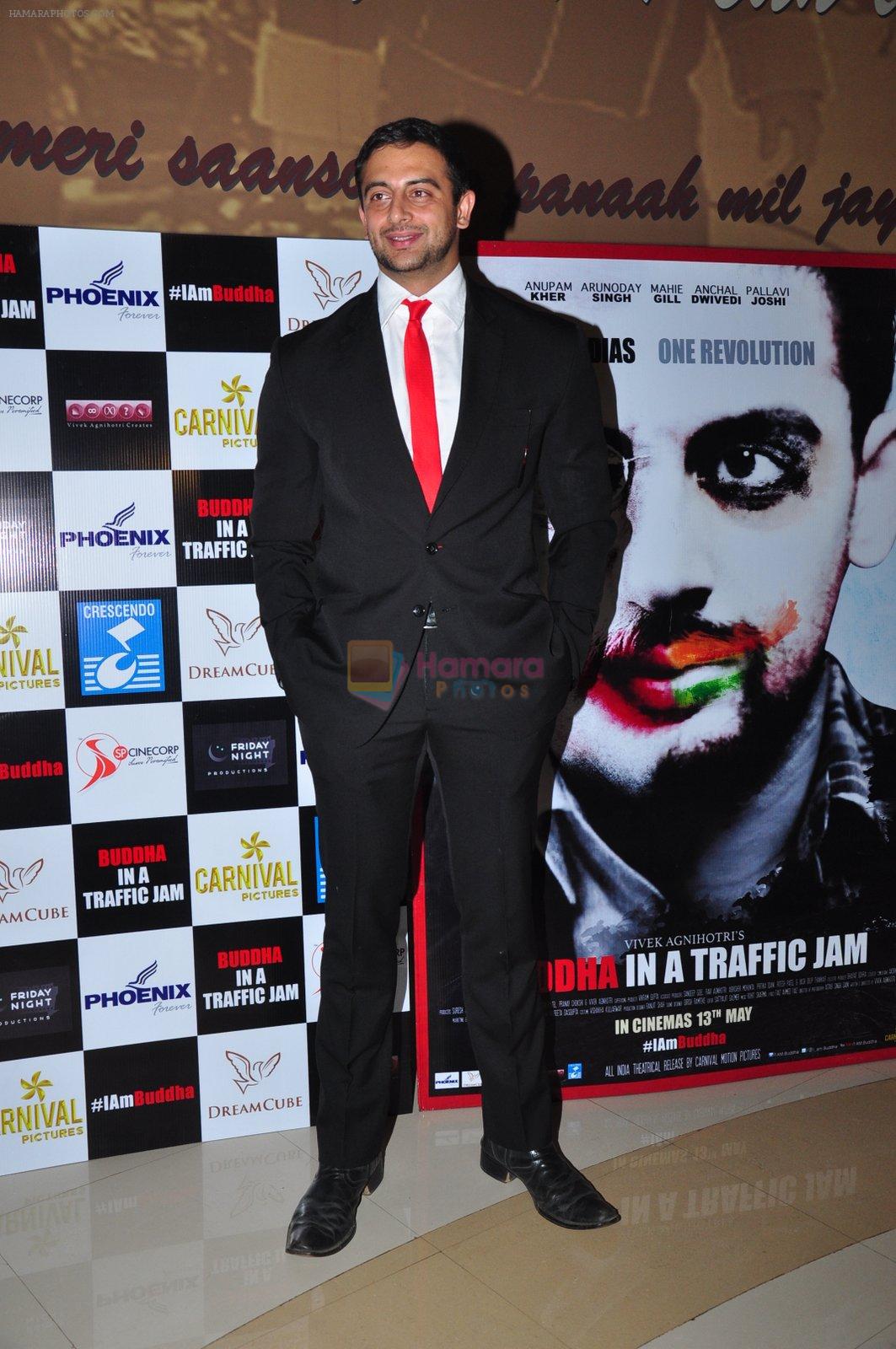 Arunoday Singh at Buddha in traffic premiere on 12th May 2016