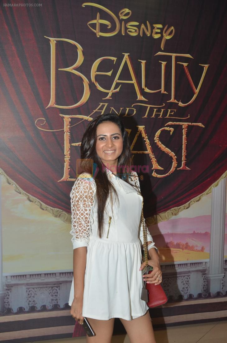 Sargun Mehta at Beauty and Beast screening in Mumbai on 15th May 2016