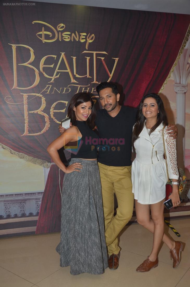 Debina Banerjee, Sargun Mehta, Terence Lewis  at Beauty and Beast screening in Mumbai on 15th May 2016