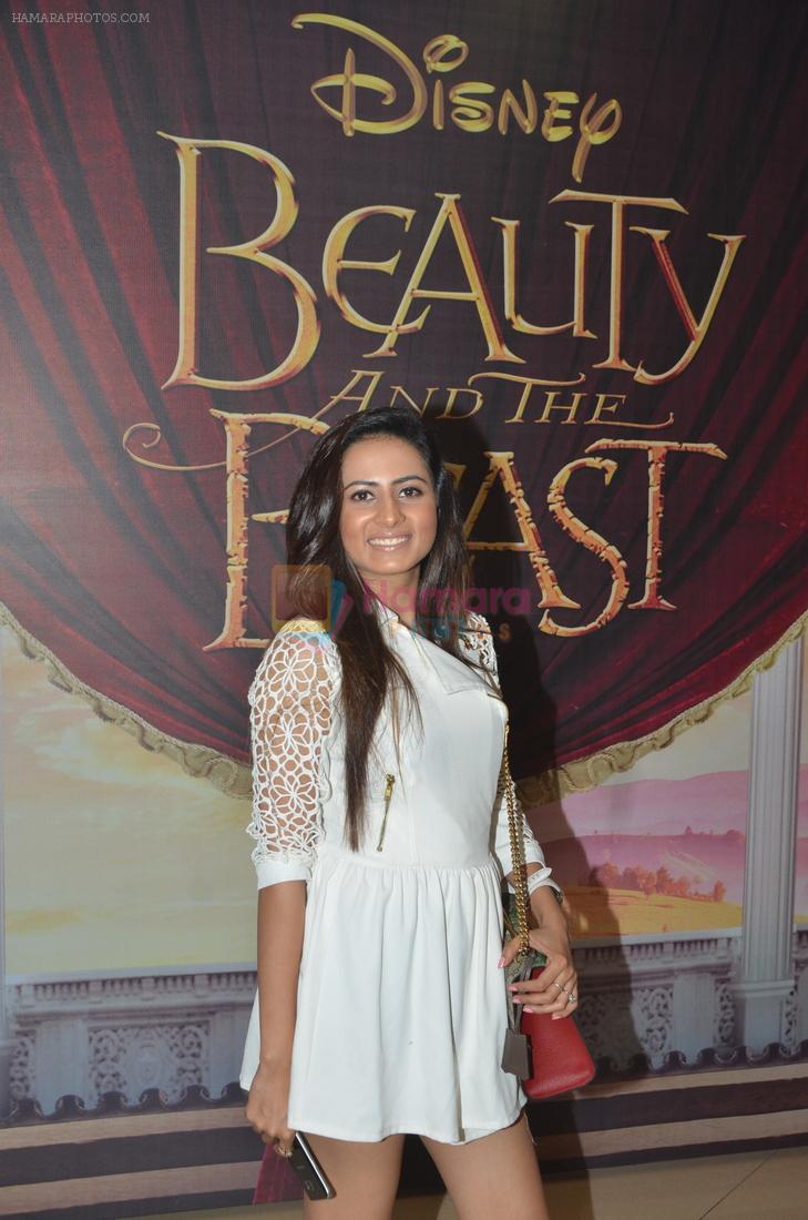 Sargun Mehta at Beauty and Beast screening in Mumbai on 15th May 2016