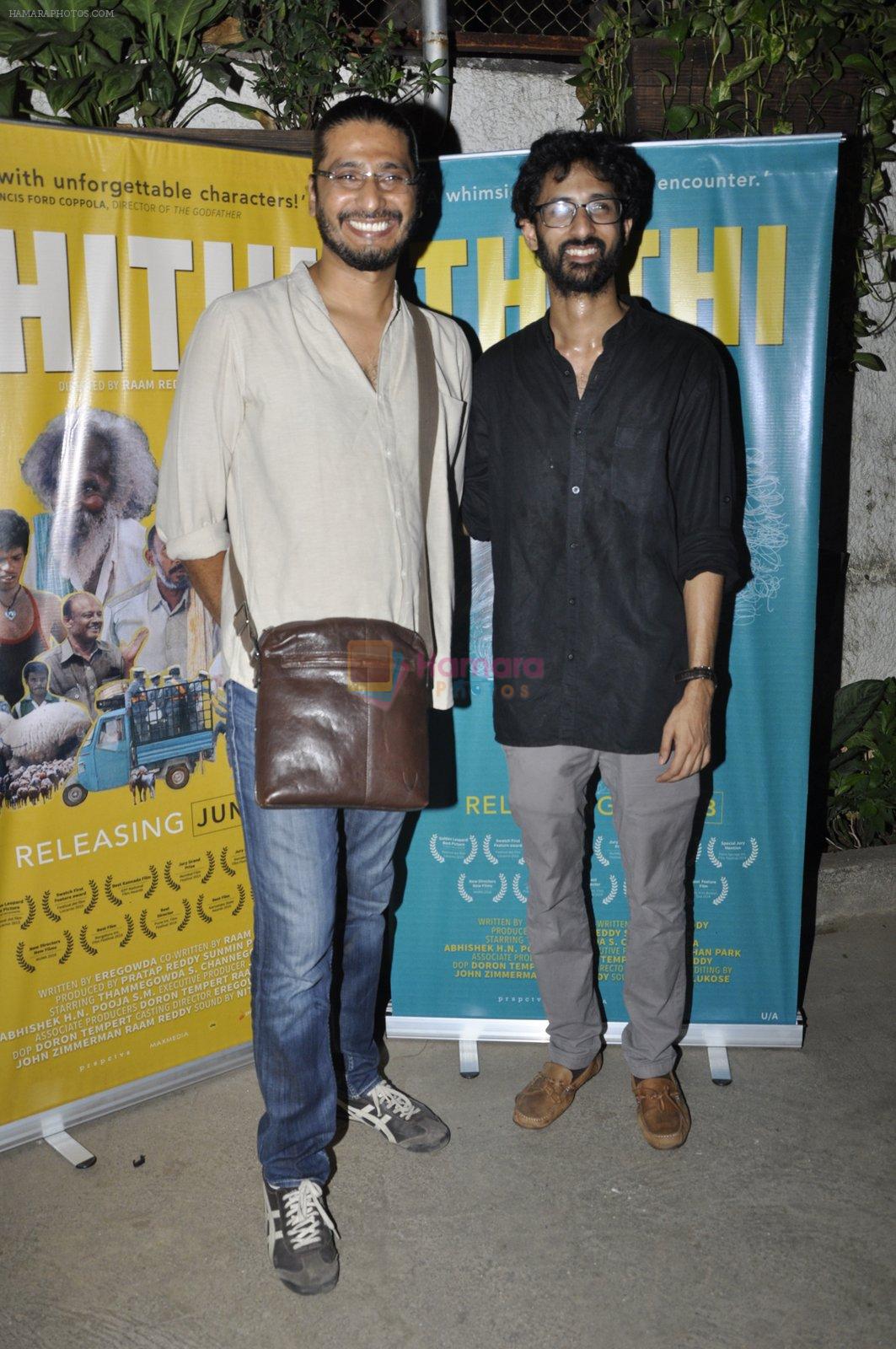 Raam Reddy at Thithi film screening in Mumbai on 23rd May 2016