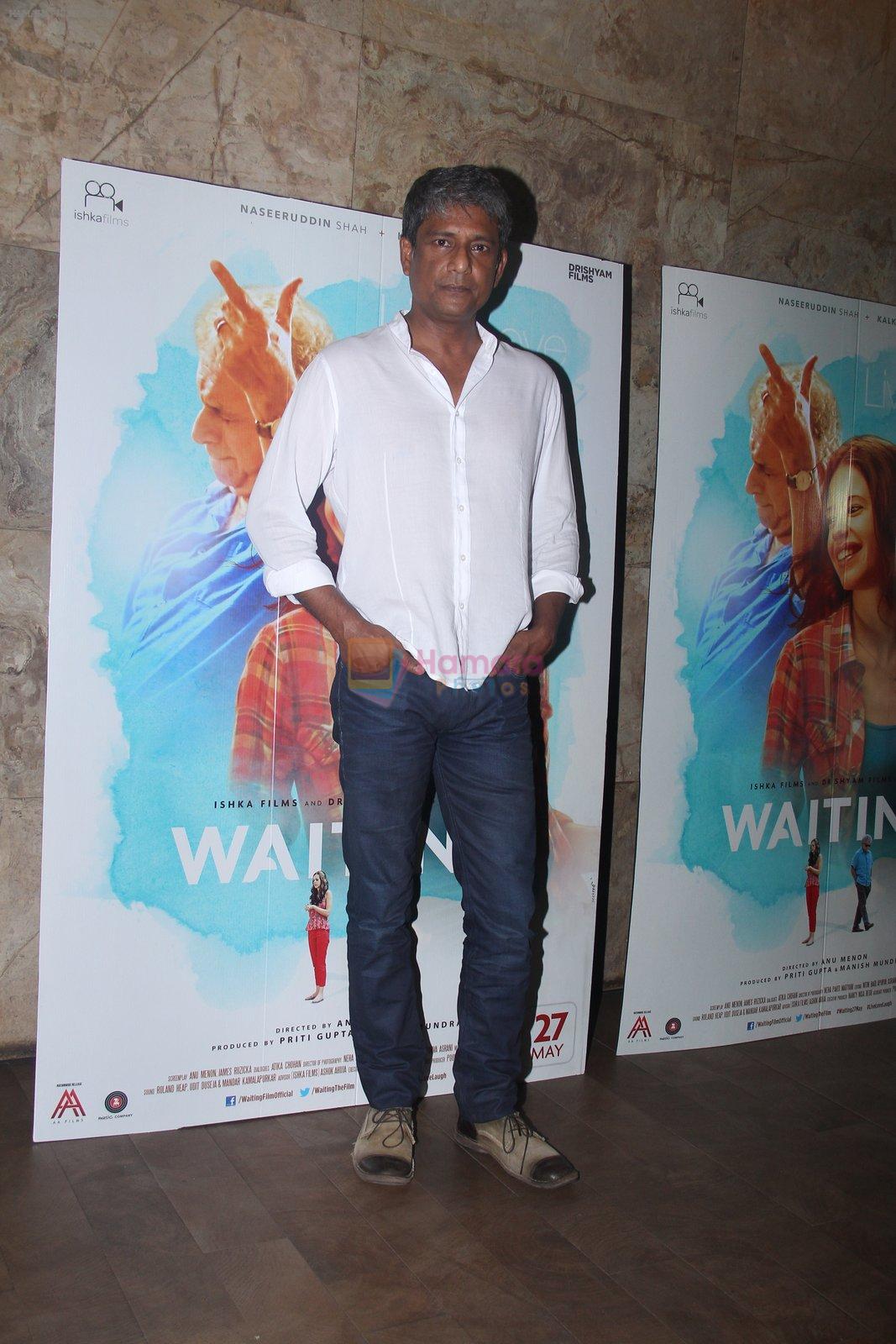 Adil Hussain at Kalki's Waiting screening in Mumbai on 26th May 2016