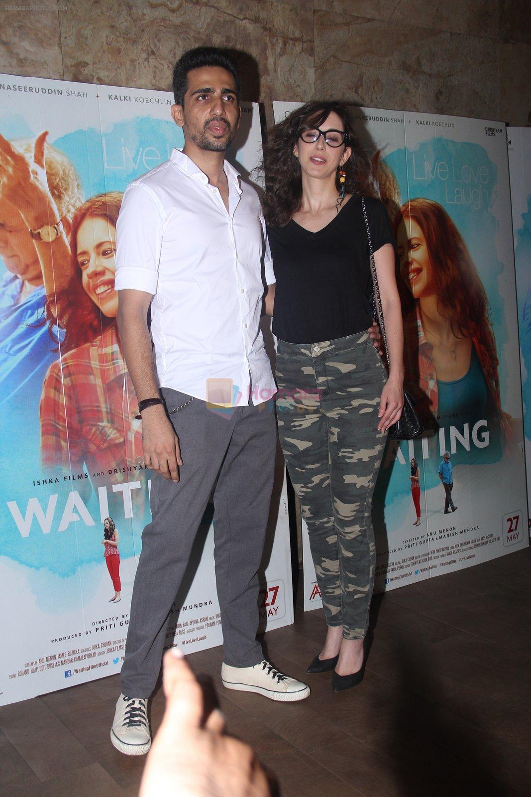 Gulshan Devaiya at Kalki's Waiting screening in Mumbai on 26th May 2016