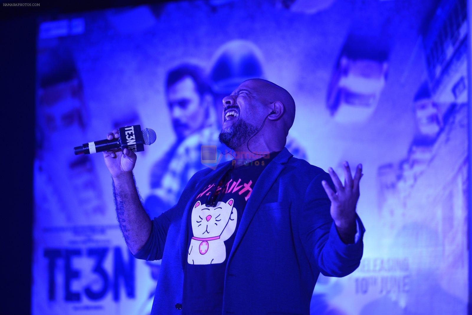 Vishal Dadlani at New Song Released at the TE3N Music Launch in Mumbai on 27th May 2016
