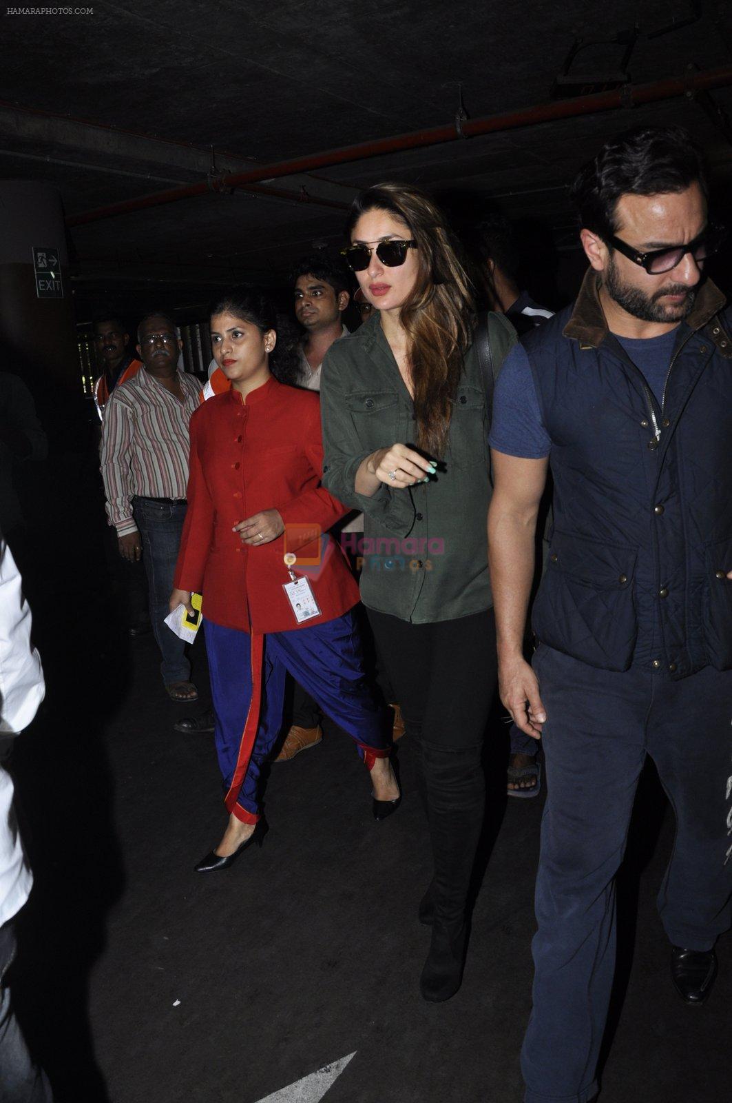 Kareena Kapoor snapped at airport  in Mumbai on 31st May 2016