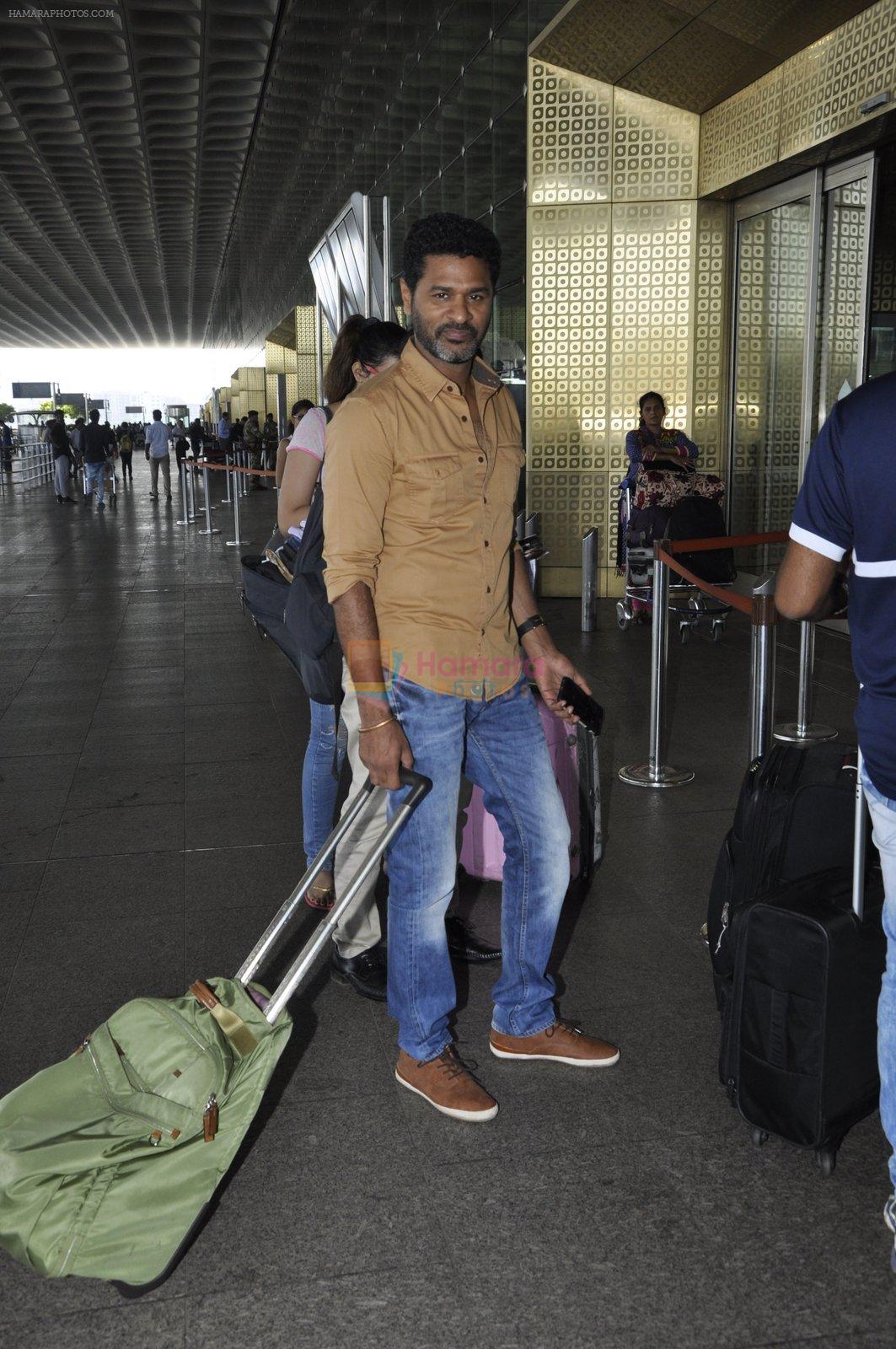 Prabhu Deva snapped at airport in Mumbai on 3rd June 2016