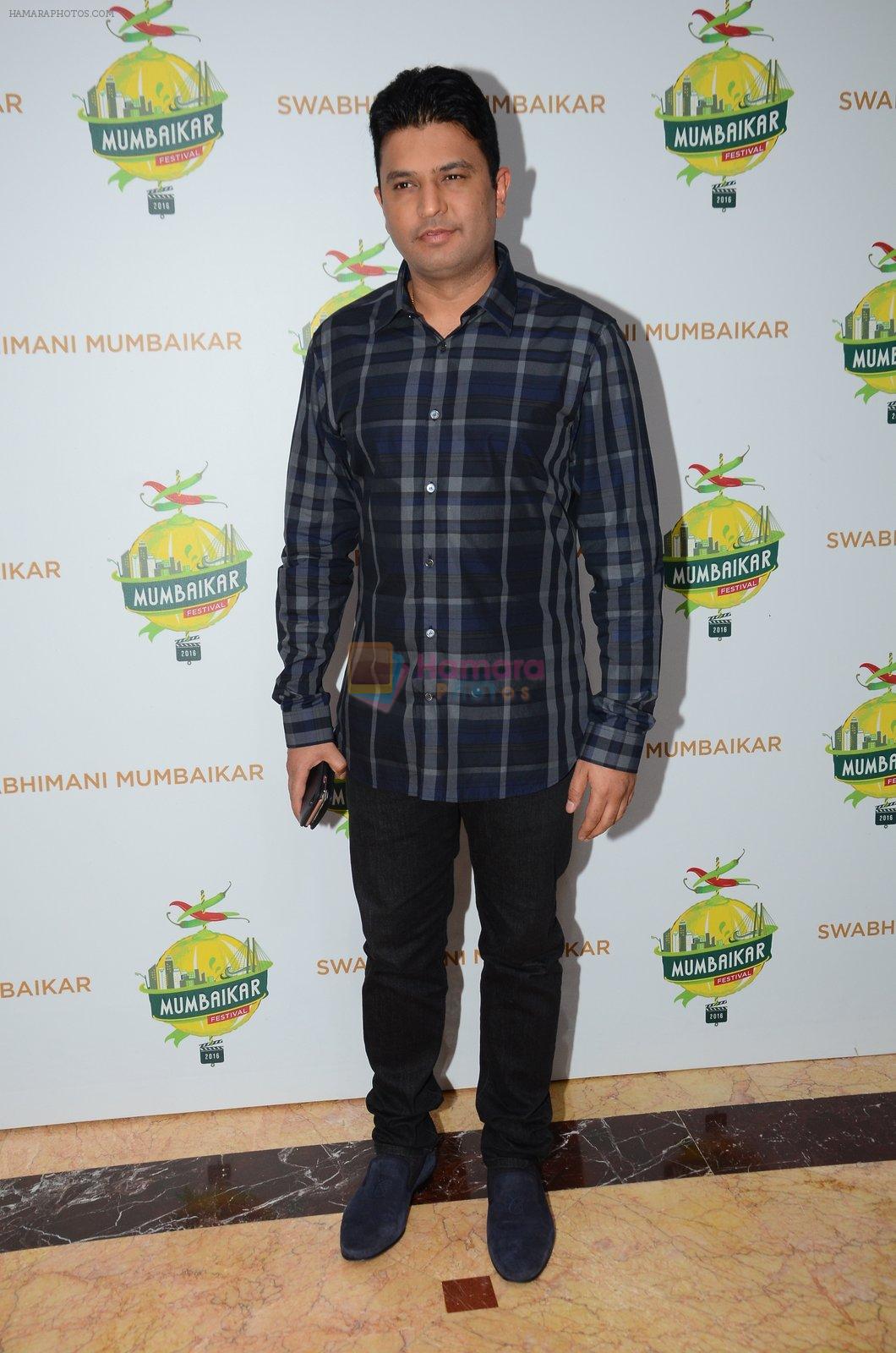 Bhushan Kumar at Swabhiman Mumbaikar event to honour Padmabhushan winners on 3rd June 2016