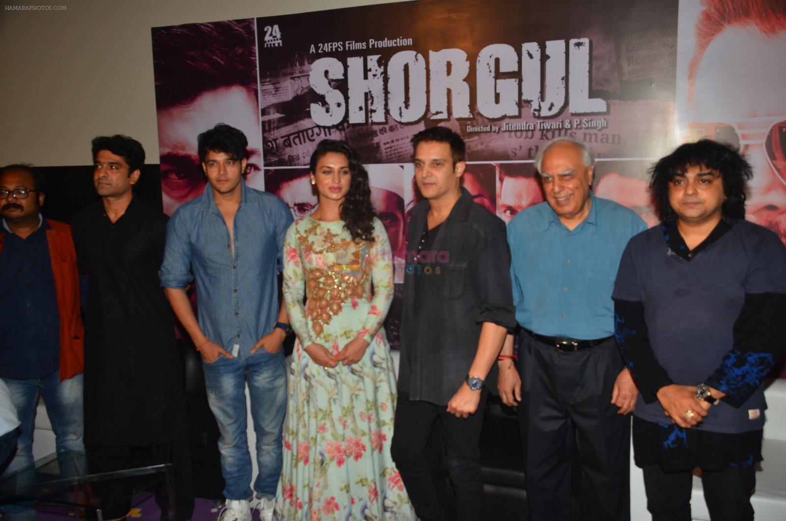 Jimmy Shergill, Suha Gezen, Eijaz Khan at Shorgul film launchin Mumbai on 4th June 2016