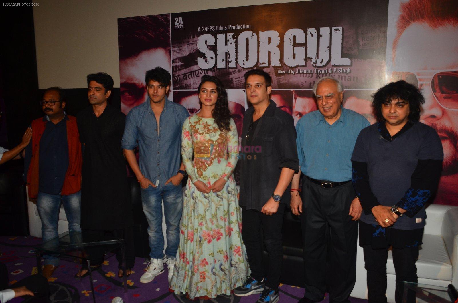 Jimmy Shergill, Suha Gezen, Eijaz Khan at Shorgul film launchin Mumbai on 4th June 2016