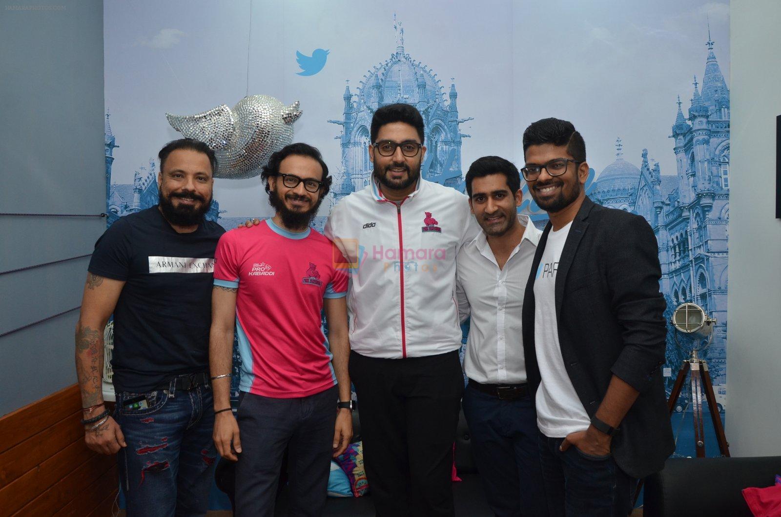 Abhishek Bachchan ties up with Twitter for Pro Kabaddi League on 5th June 2016