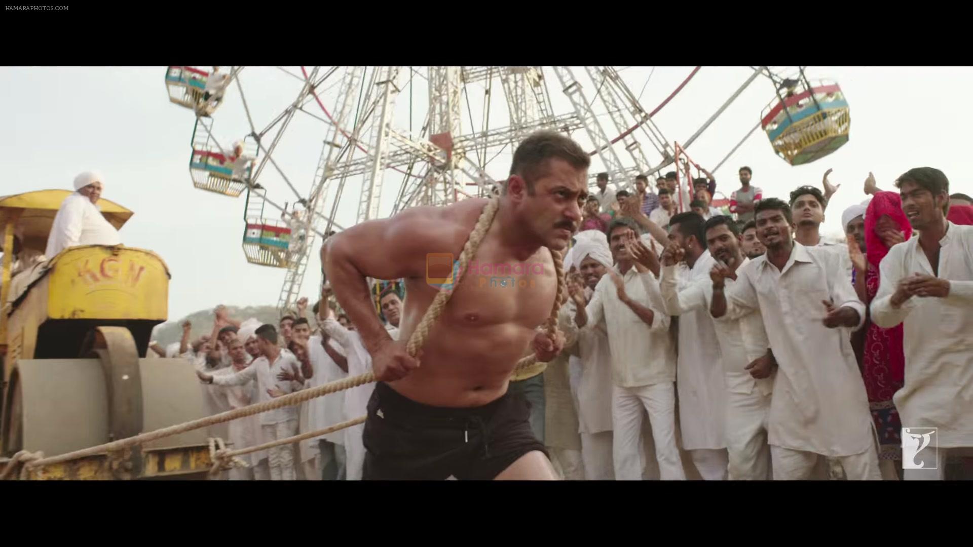 Salman Khan in Sultan Movie Still