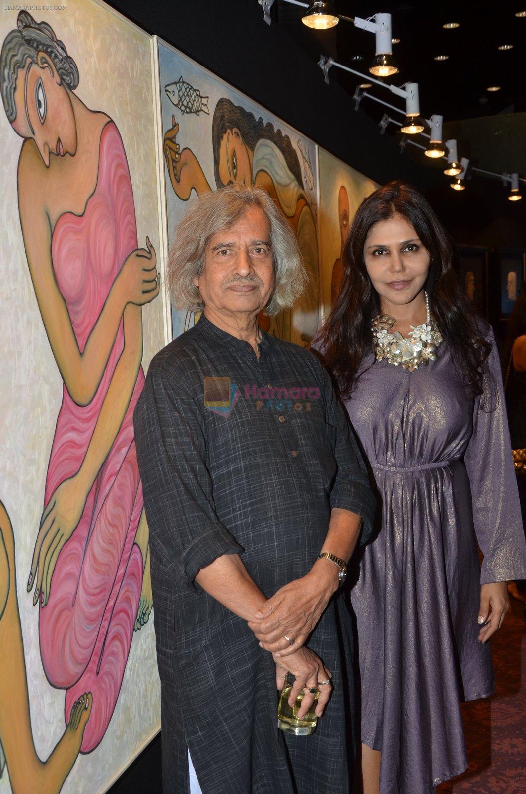 Nisha Jamwal at Jogen Chaudhry's art event hosted by Gayatri Ruia and ST Regis on 10th June 2016