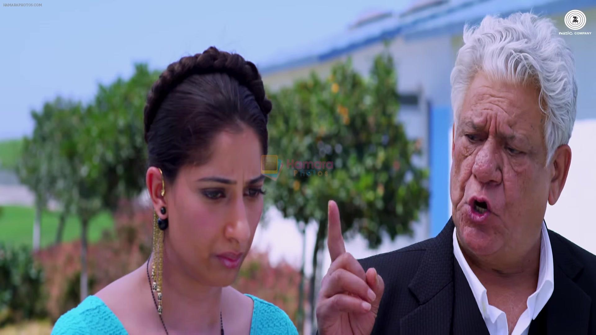Niharica Raizada and Om Puri in Waarrior Savitri Movie Stills