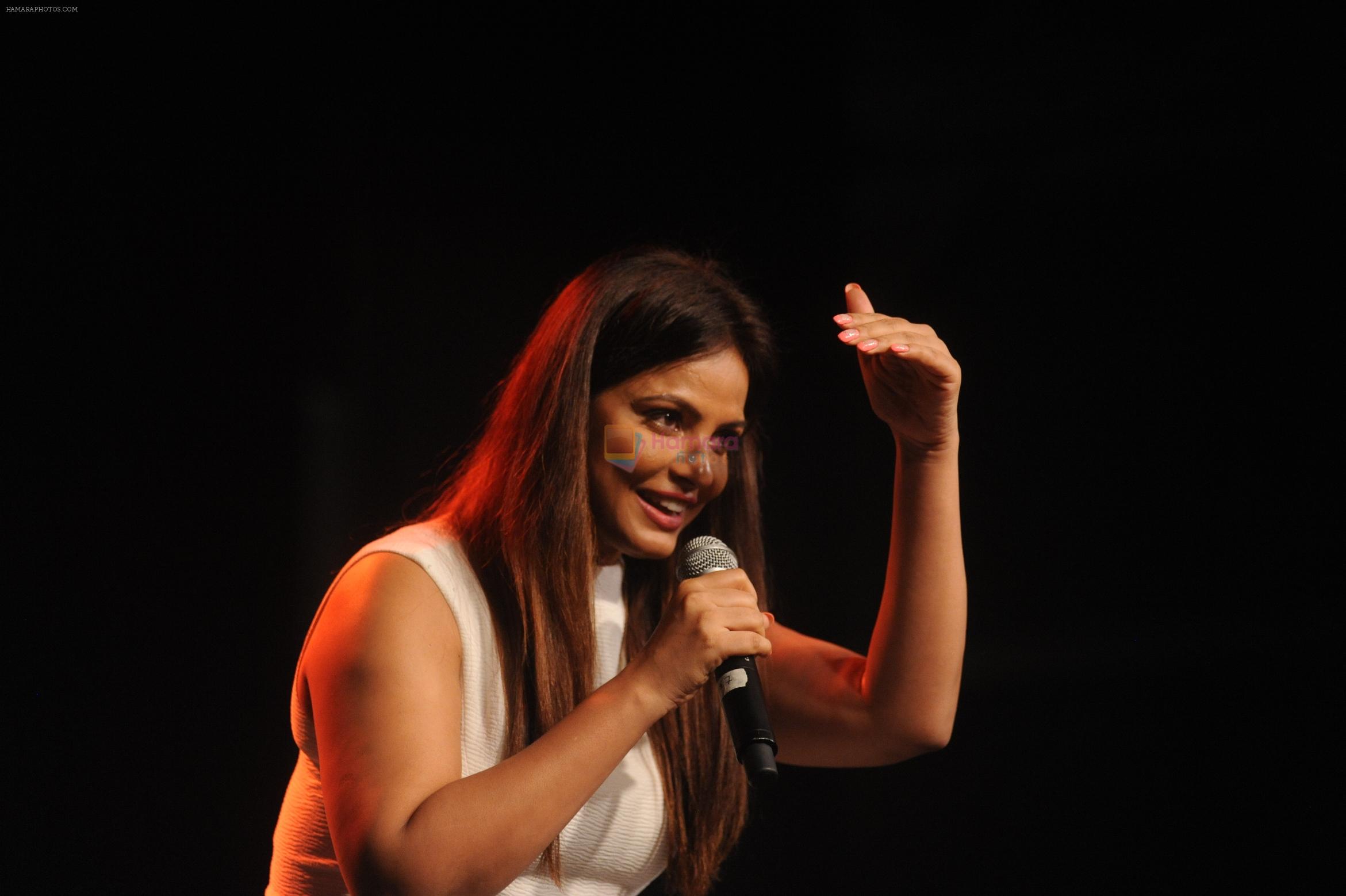 Neetu Chandra (Actress) at Shankar Ehsaan Loy concert for CPAA on 12th June 2016