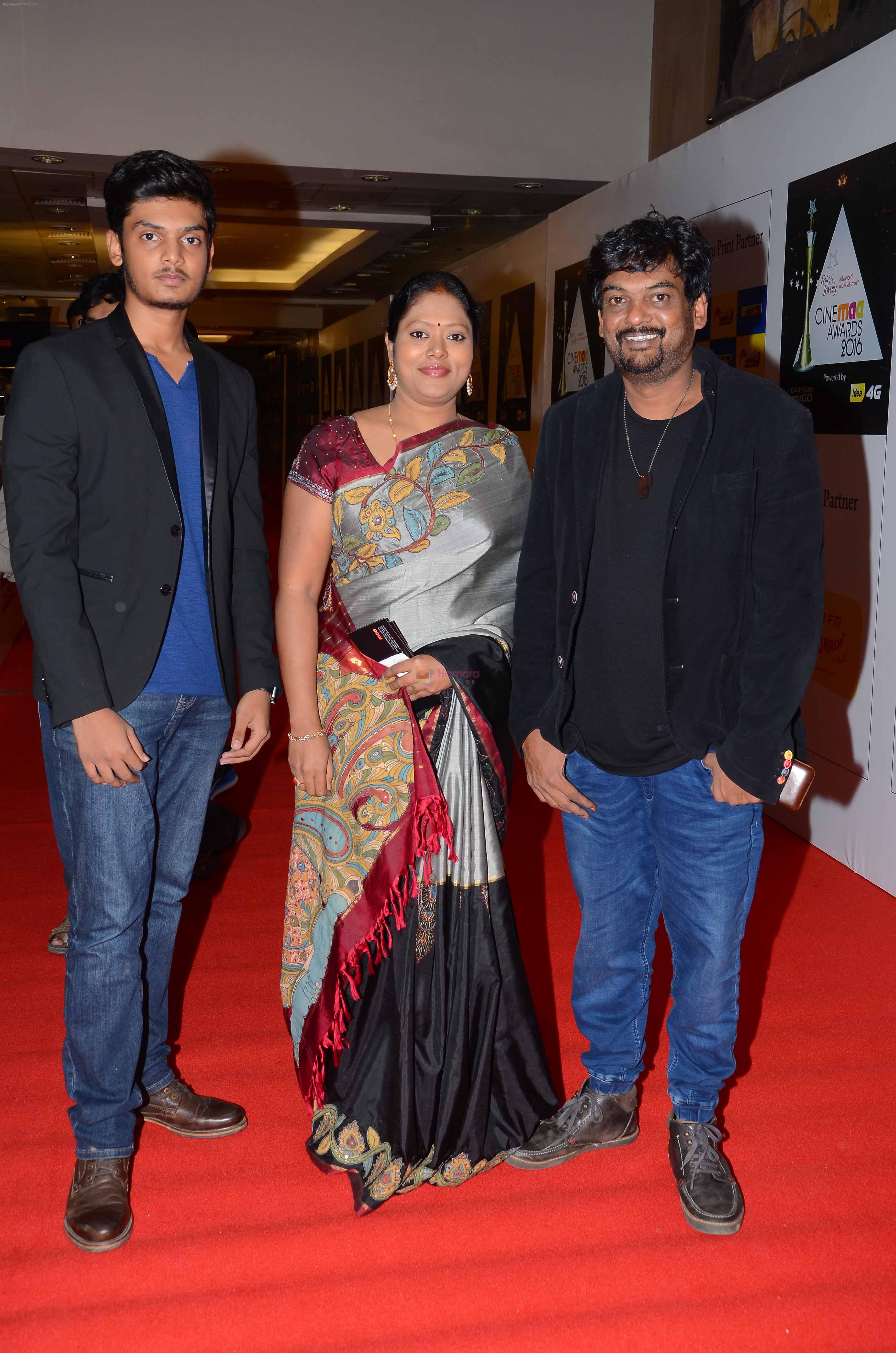 at CINEMAA AWARDS red carpet on 13th June 2016