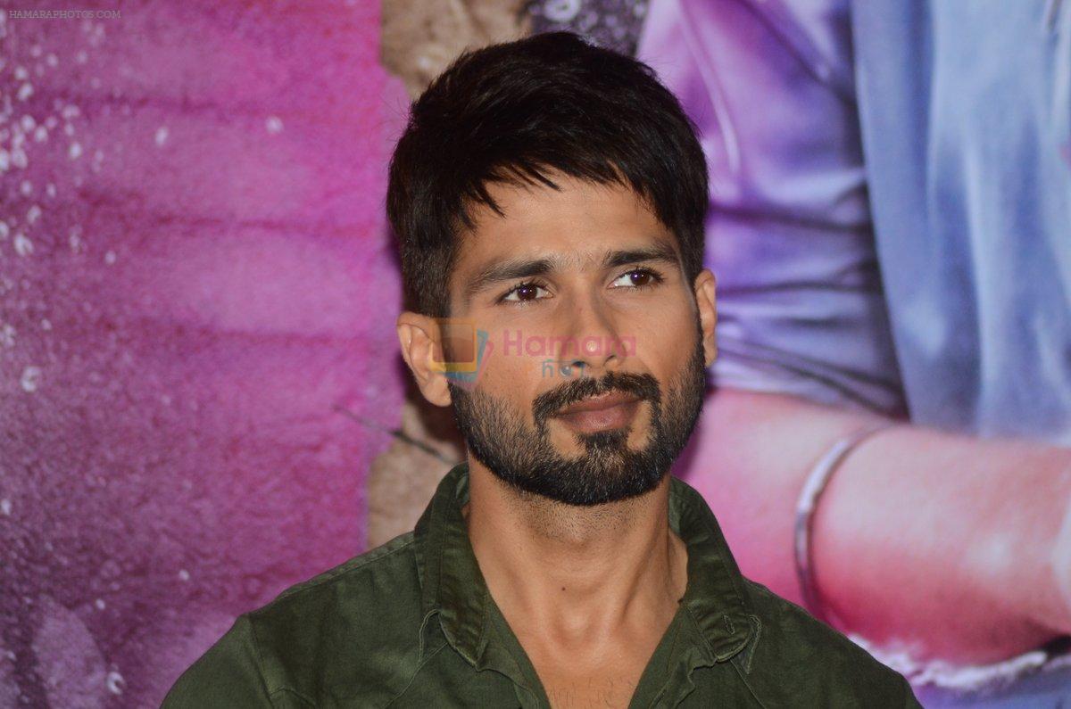 Shahid Kapoor at the Press Conference of Udta Punjab in J W Marriott on 14th June 2016