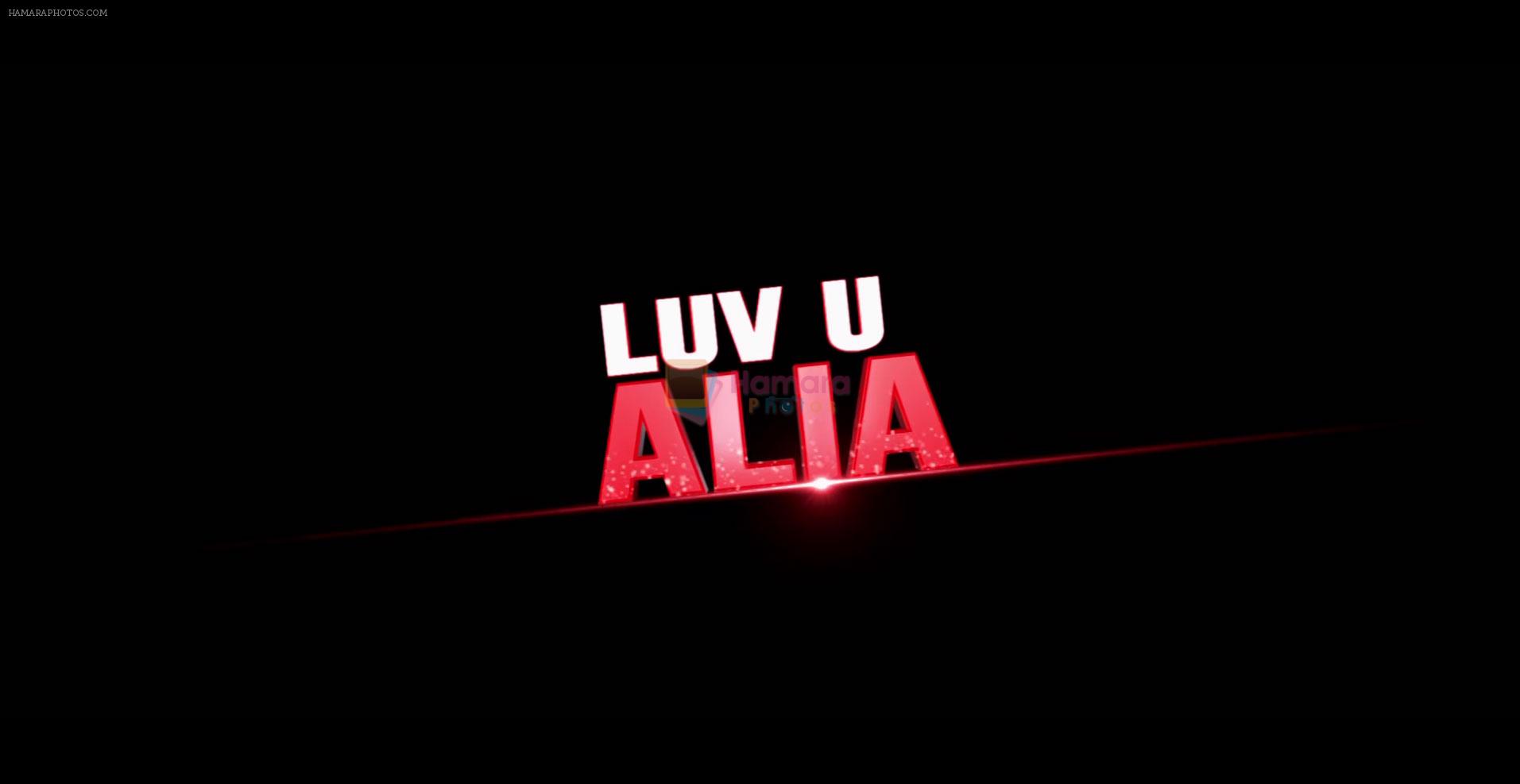 Luv U Alia Movie Still