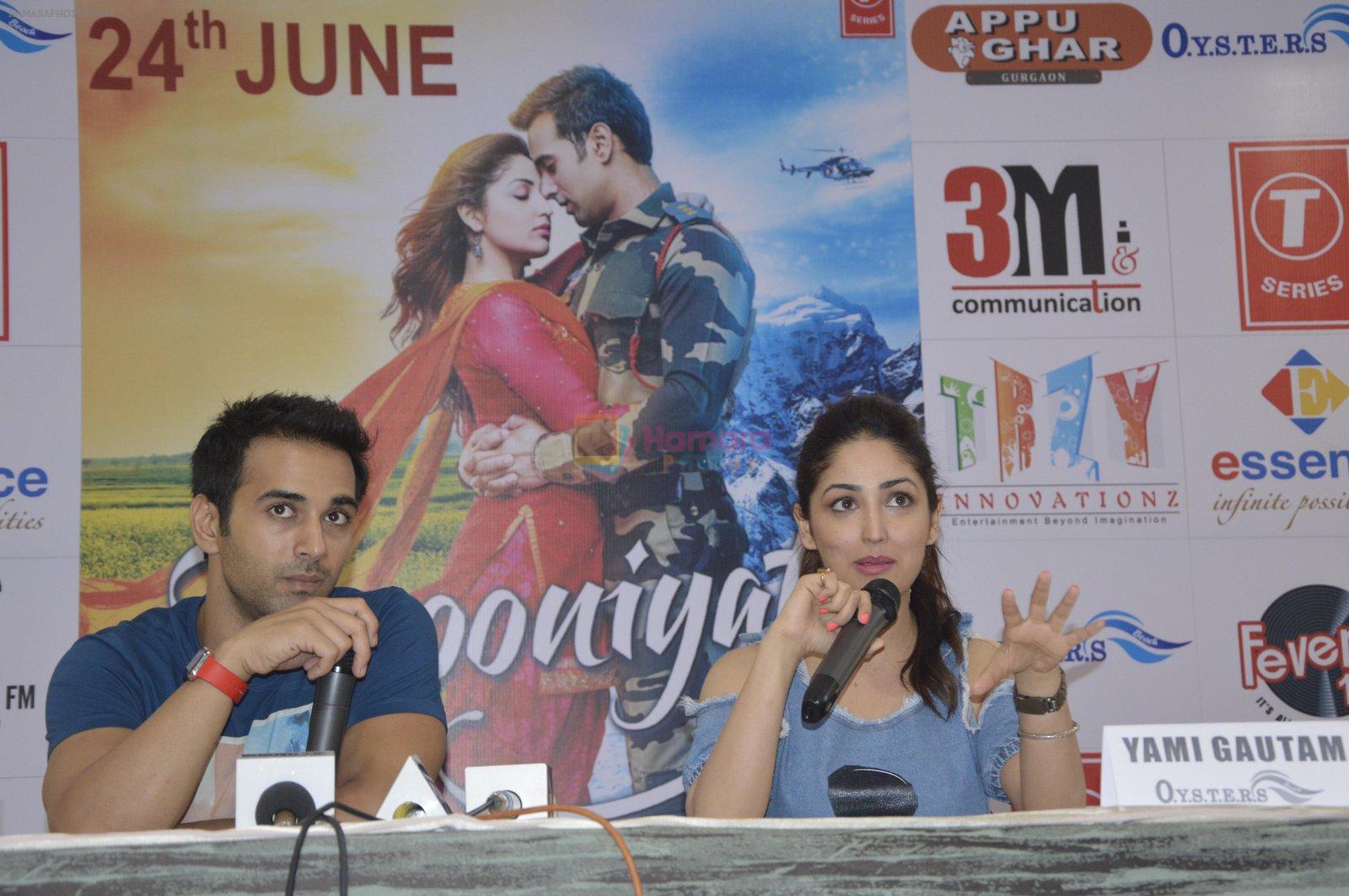 Yami Gautam, Pulkit Samrat at junooniyat press meet in delhi on 22nd June 2016