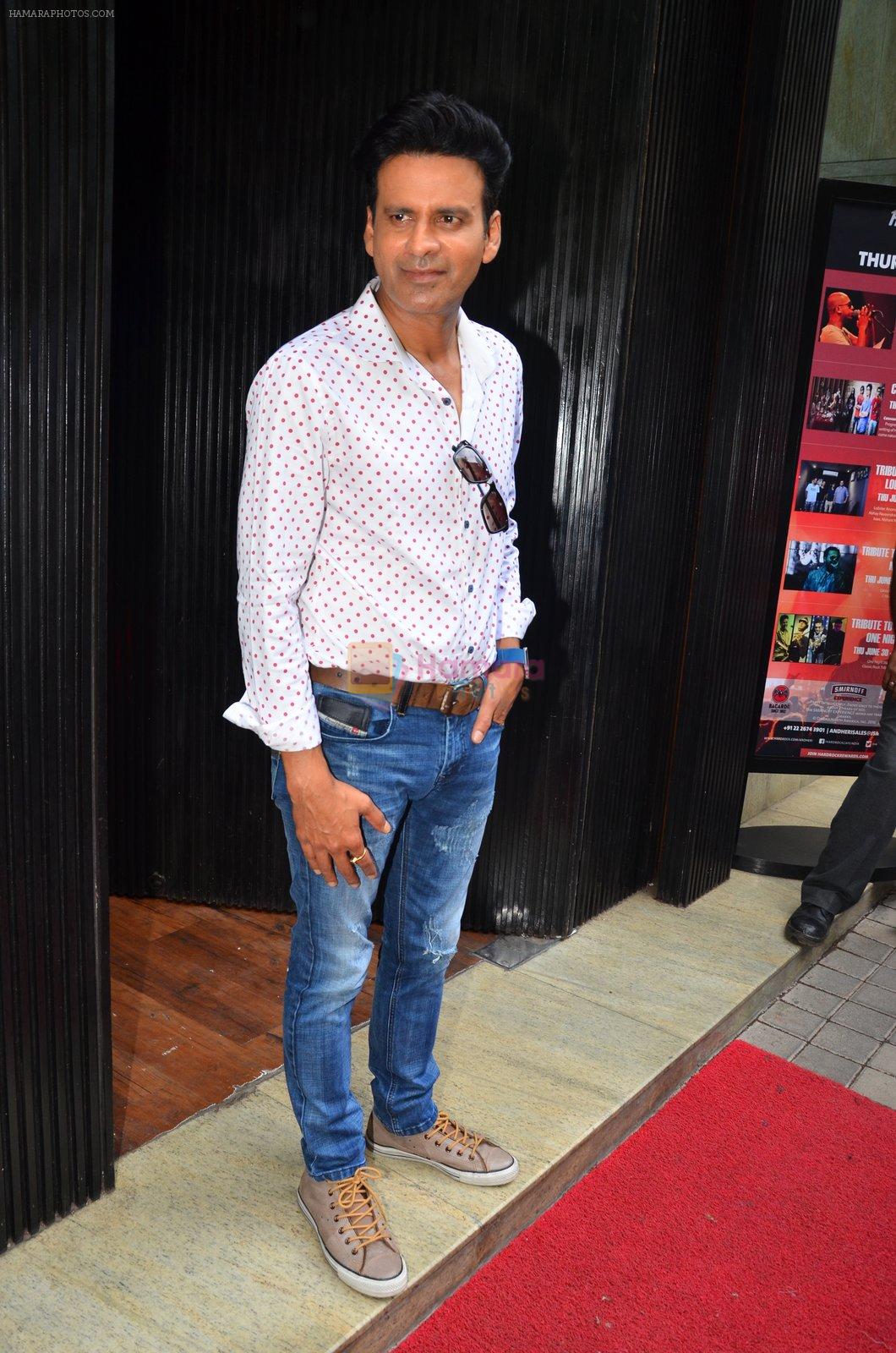 Manoj Bajpai at Kriti film premiere on 22nd June 2016