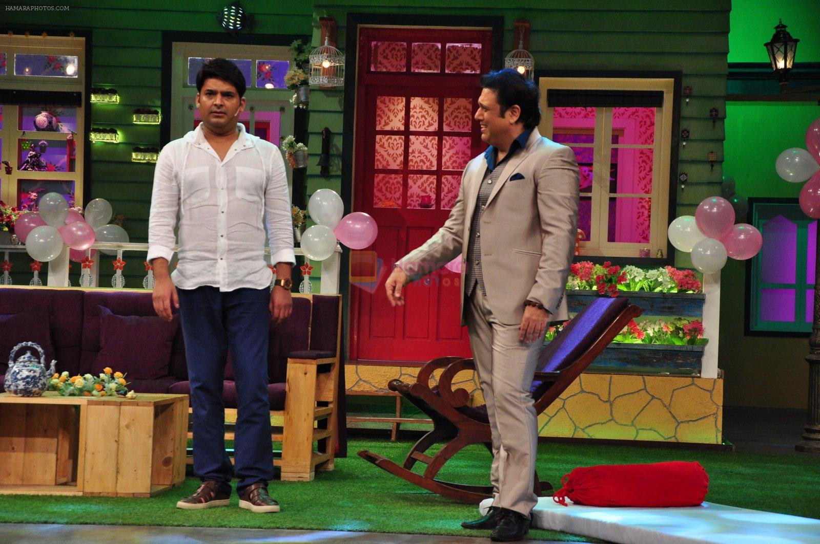 Govinda on the sets of The Kapil Sharma show on 22nd June 2016