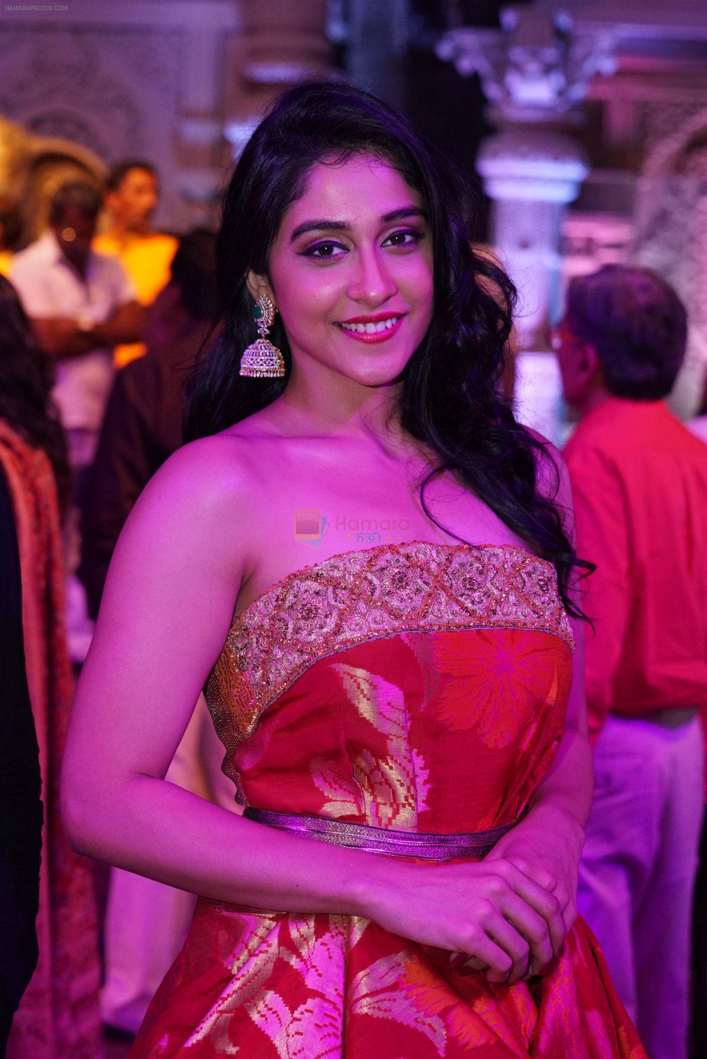 Regina Cassandra at An Ode To Weaves and Weavers Fashion show at HICC Novotel, Hyderabad on June 21, 2016