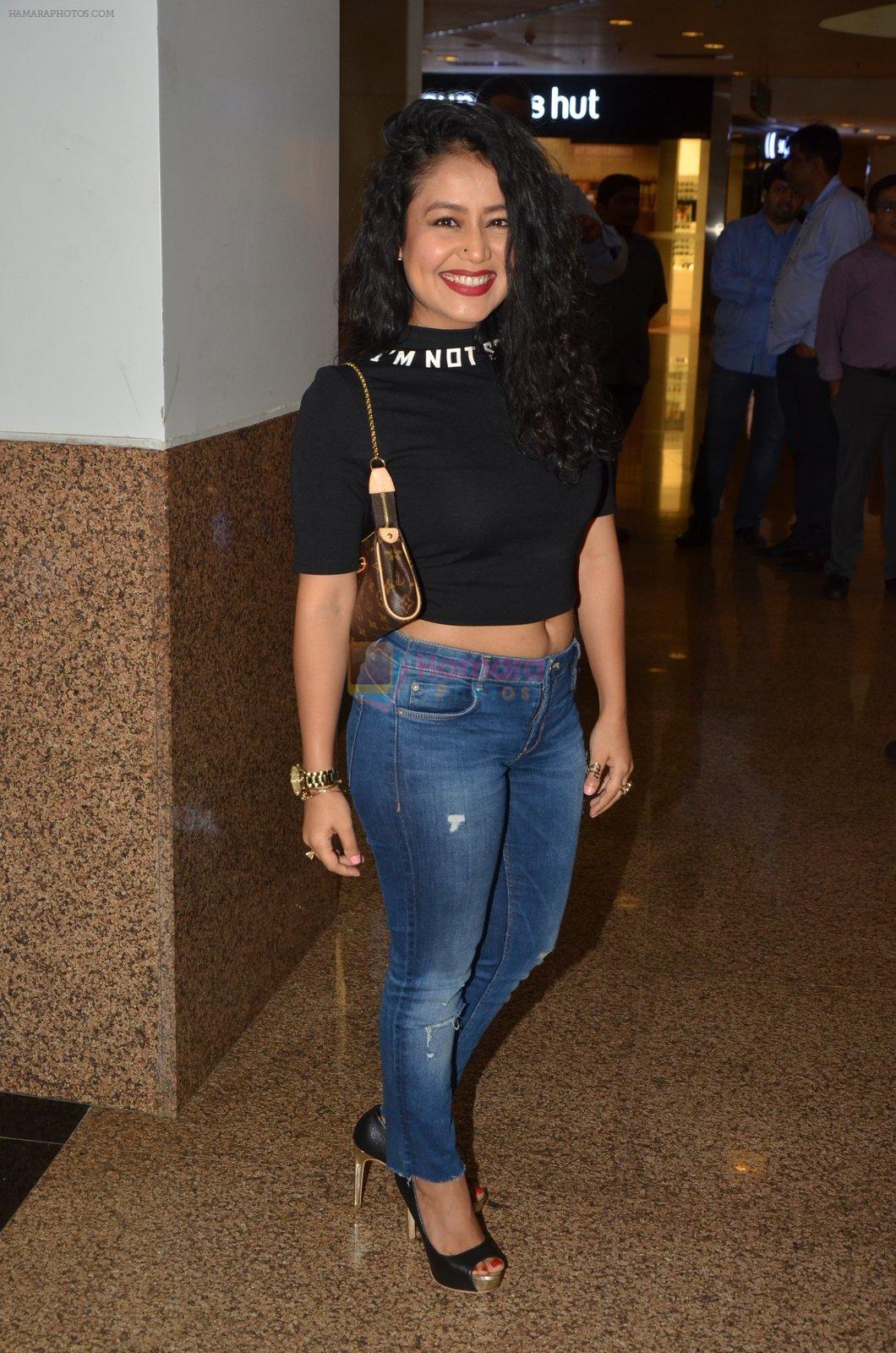 Bollywood singer Neha Kakkar during the music launch of the film Fever in Mumbai, India on June 24, 2016