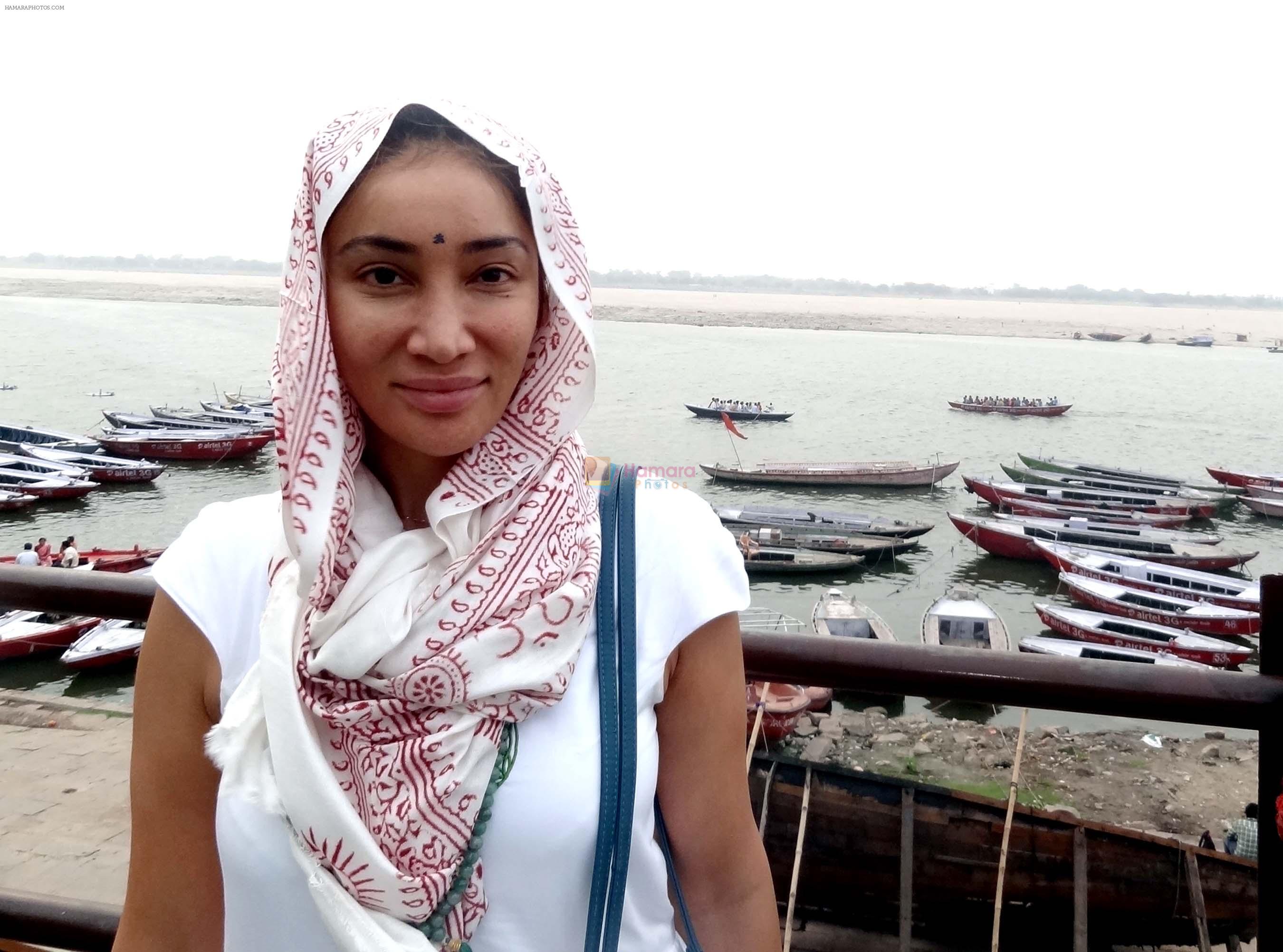 Sofia Hayat who is now Gaia Mother Sofia went to Varanasi on spiritual trip on 25th June 2016