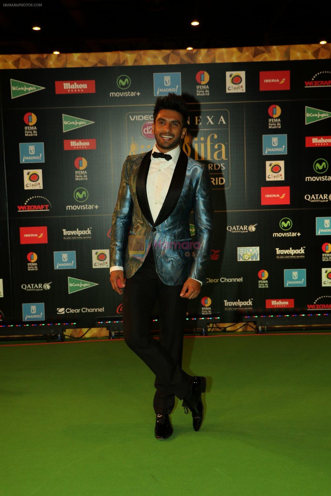 Ranveer Singh at NEXA IIFA Awards 2016