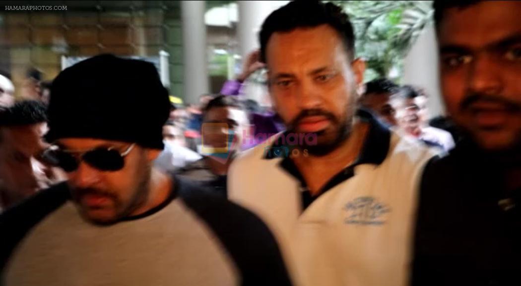 Salman Khan snapped at the airport on June 26, 2016