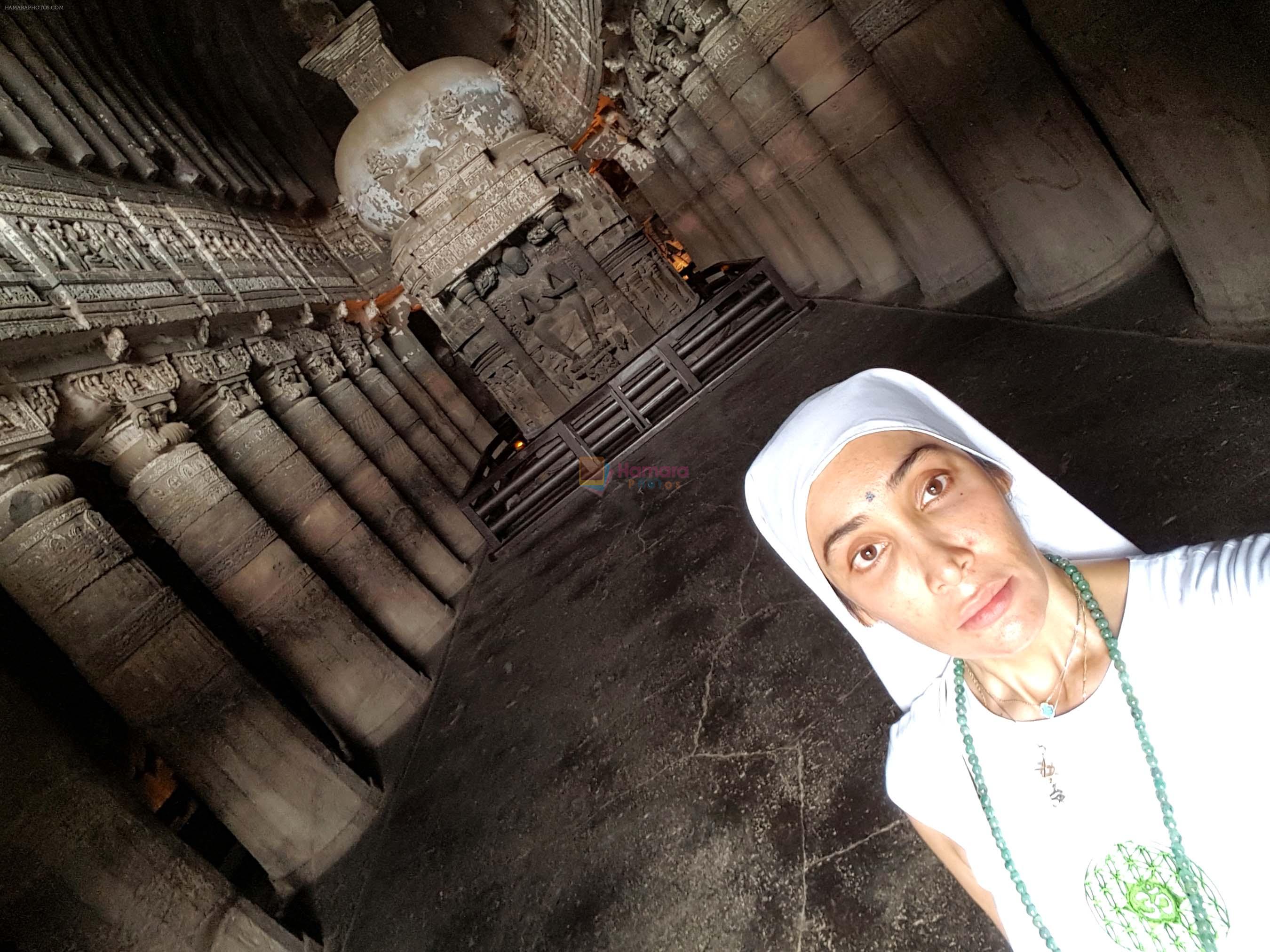 Gaia Mother Sofia Hayat went on spiritual journey to Ajanta Ellora in Aurangabad on 28th June 2016