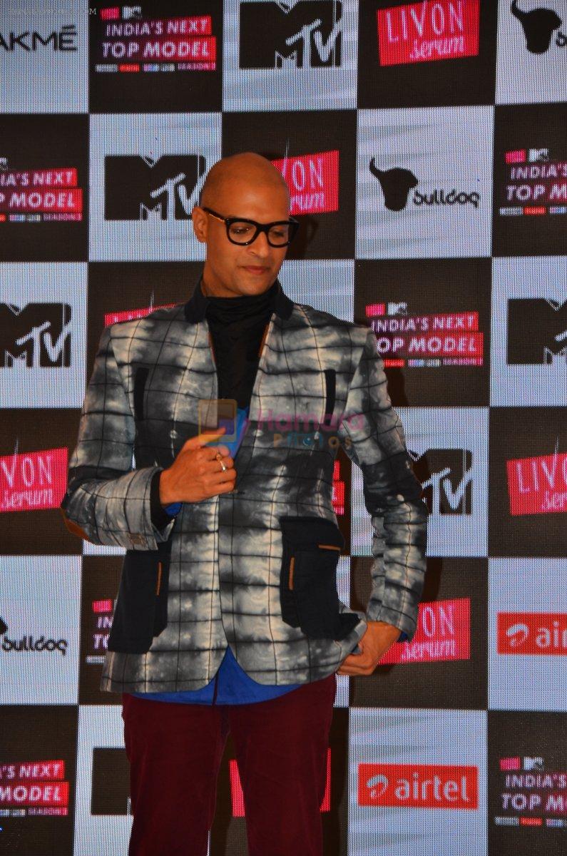 Neeraj Gaba at the Launch of MTV's India's Next Top Model Hunt Season 2 in The Leela Hotel on 30th June 2016