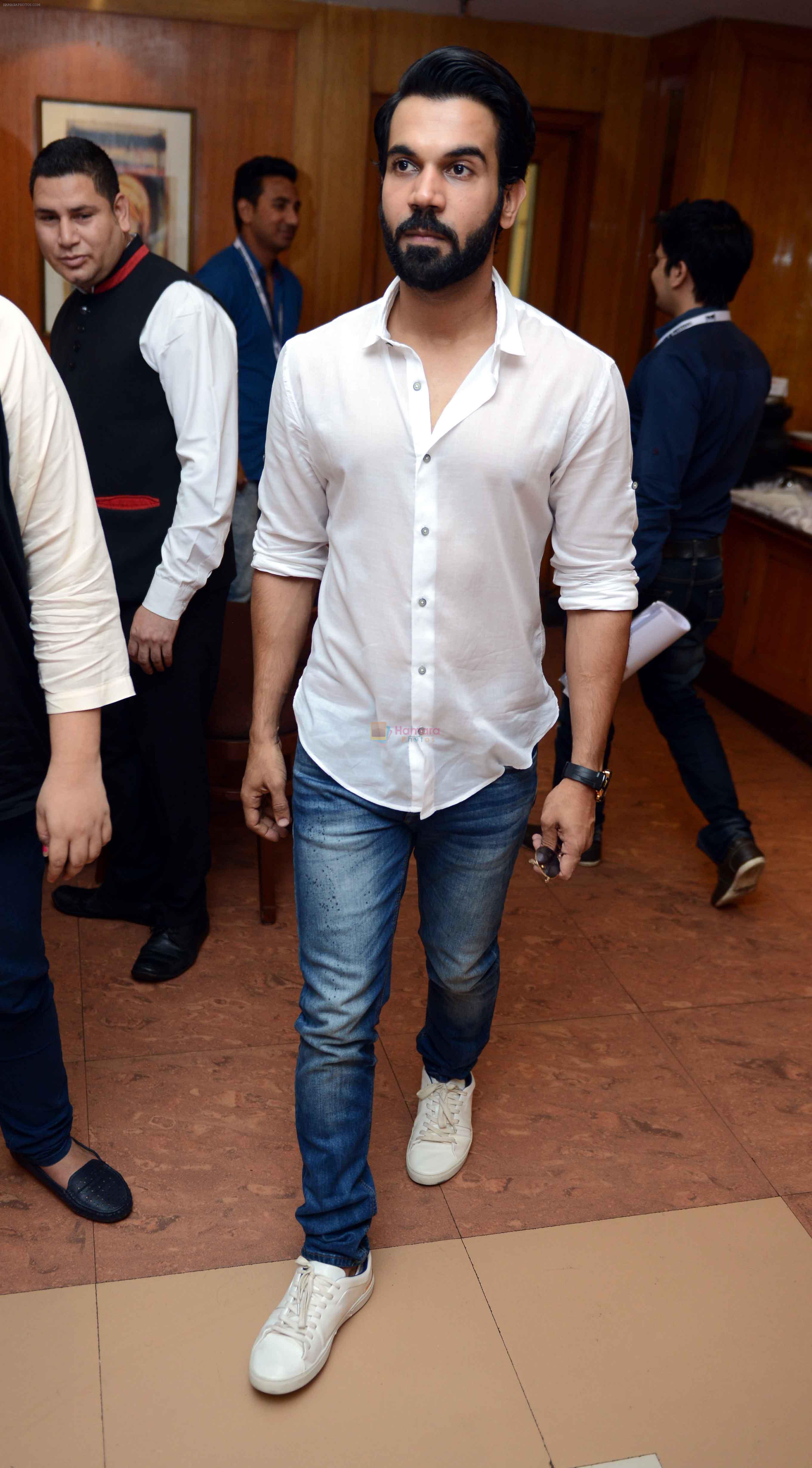 Rajkummar Rao during the 7th Jagran Film Festival at Siri Fort Auditorium, New Delhi on 3rd July2016