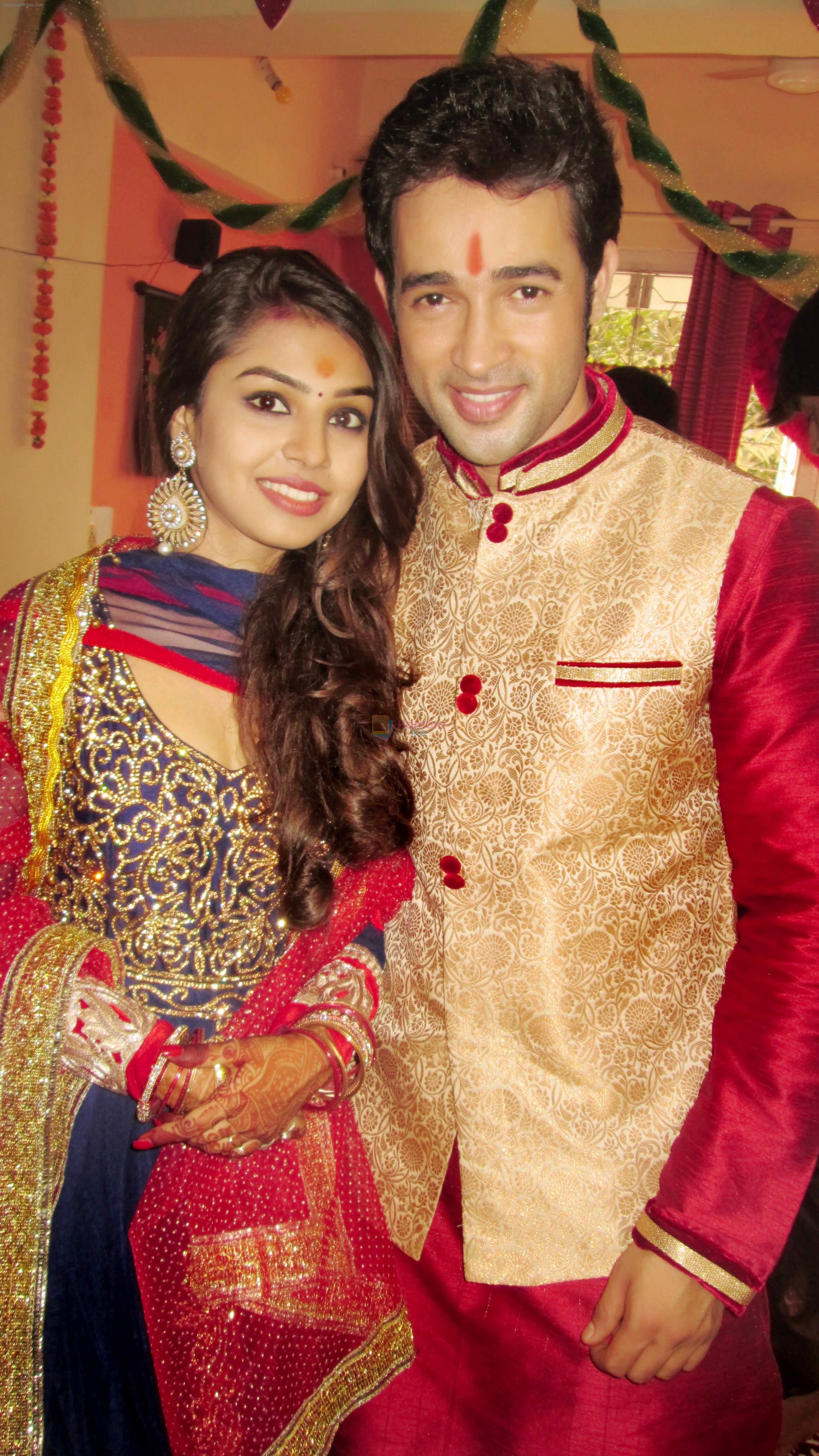 Karan Sharma and Tiaara Kar's engagement picture