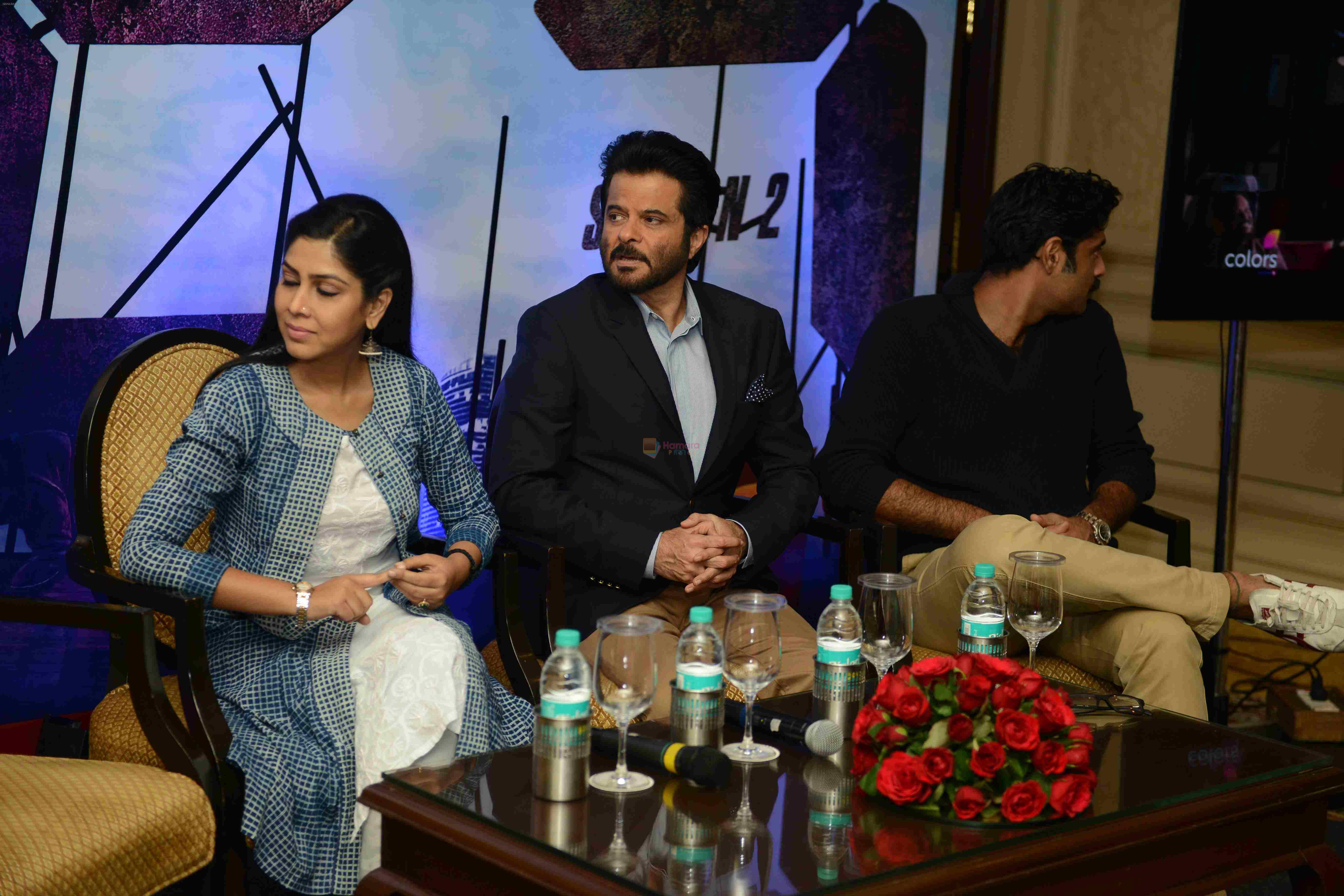 Anil Kapoor, Sakshi Tanwar, Sikandar Kher at 24 serial promotions in Mumbai on 8th July 2016