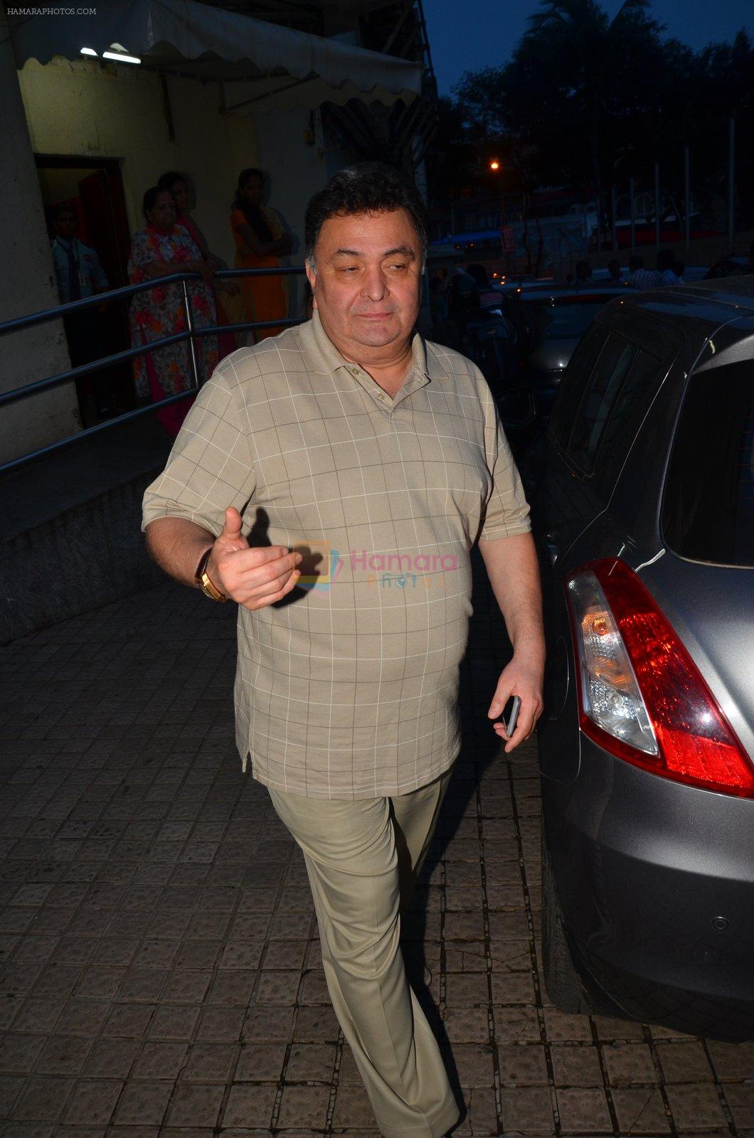 Rishi Kapoor snapped at PVR on 10th July 2016