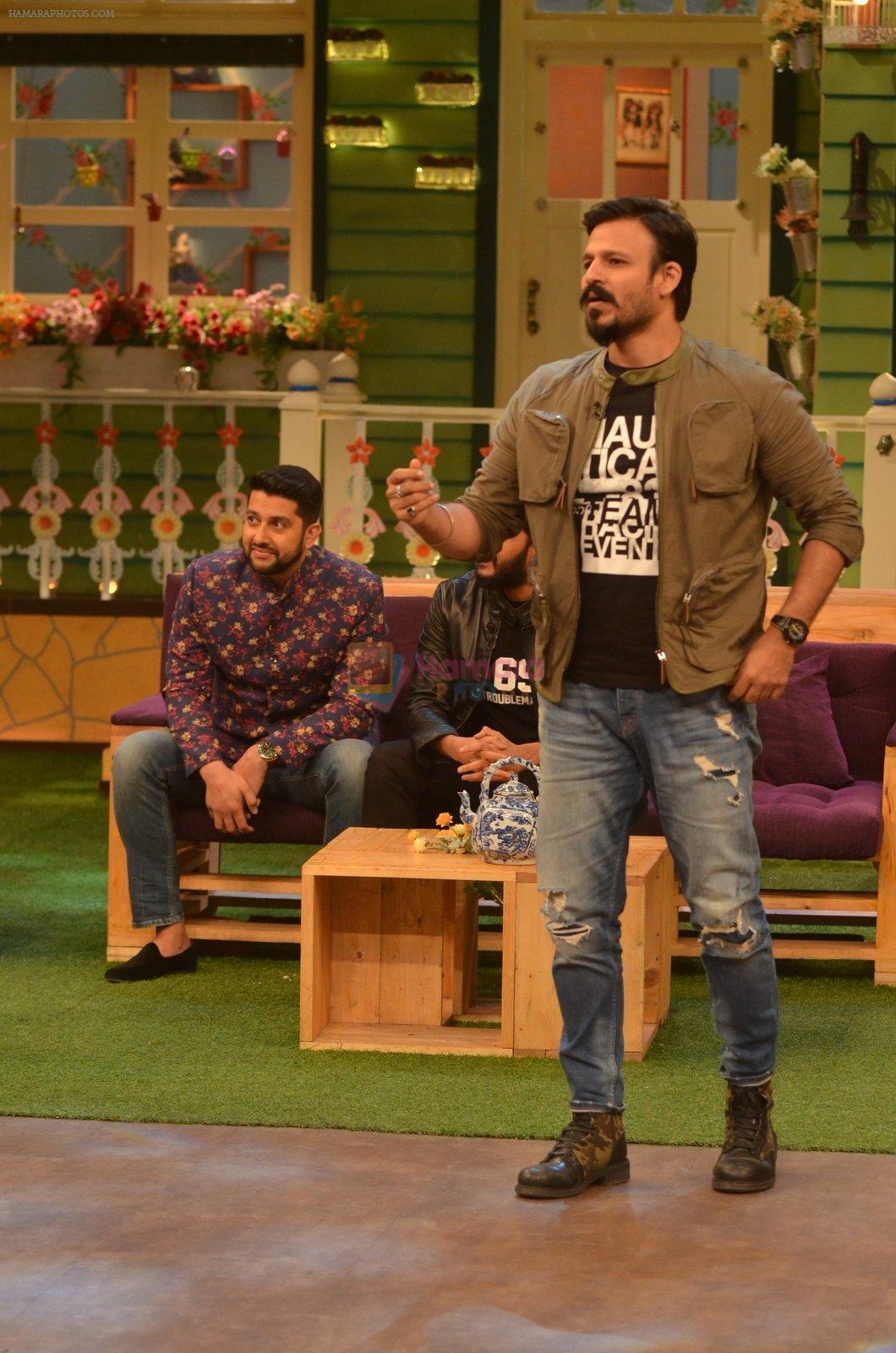 Vivek Oberoi promote Great Grand Masti on the sets of The Kapil Sharma Show on 12th July 2016