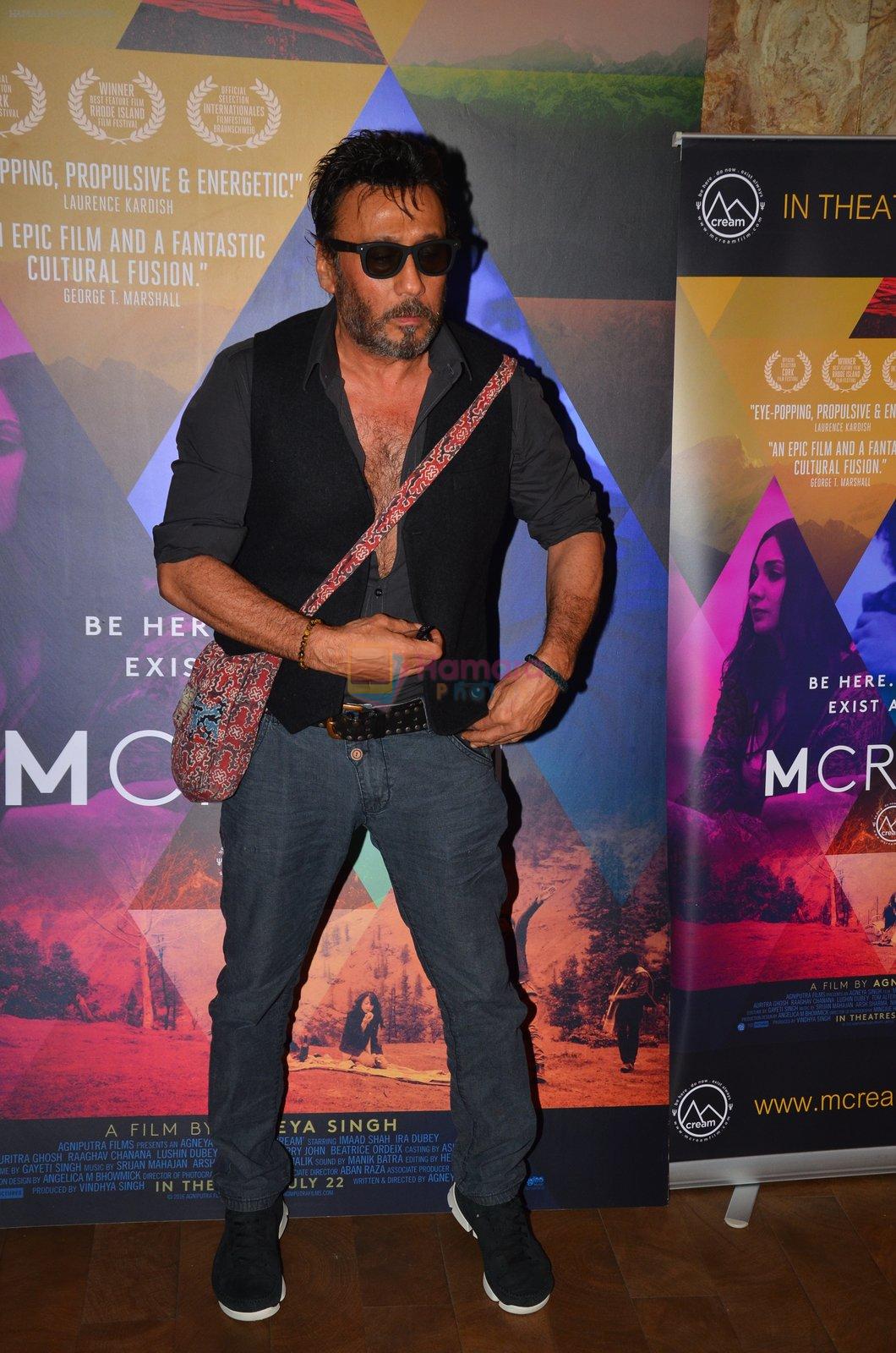 Jackie Shroff at Imaad and Ira Dubey's film MCream on 13th July 2016