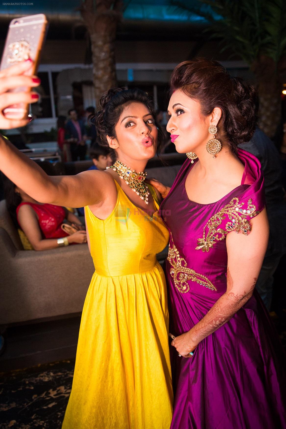 Deepika Singh and Divyanka Tripathi at Divyanka-Vivek's Happily Ever After Party in Mumbai on 14th july 2016