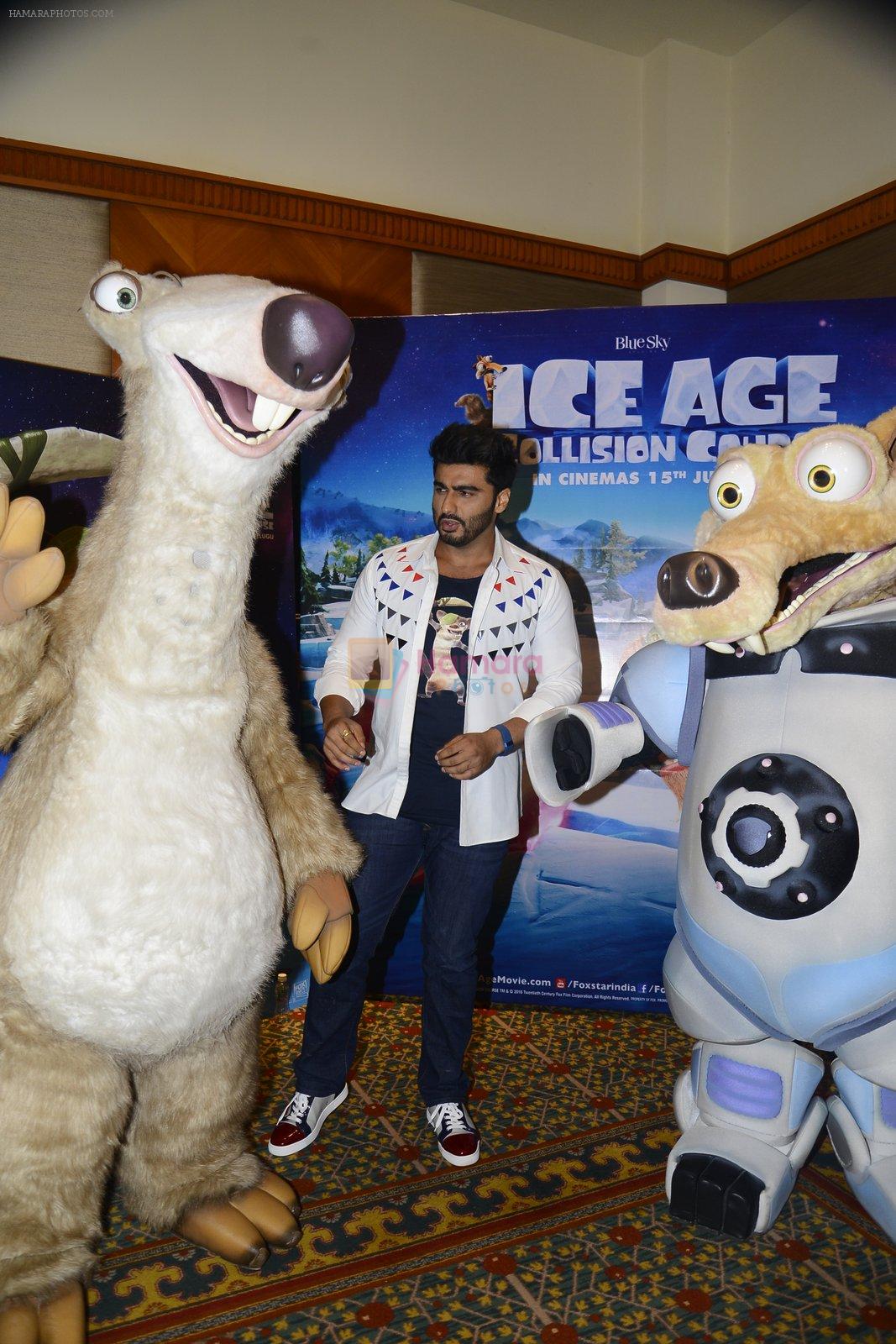 Arjun Kapoor promotes Ice Age on 14th July 2016