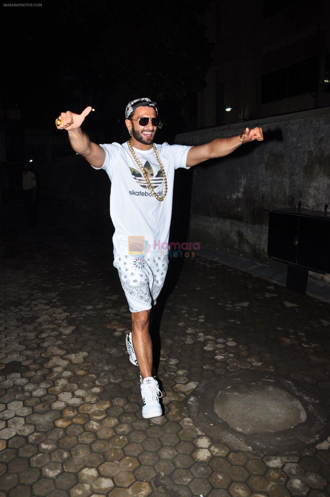 Ranveer Singh snapped at Bhansali's office on 16th July 2016