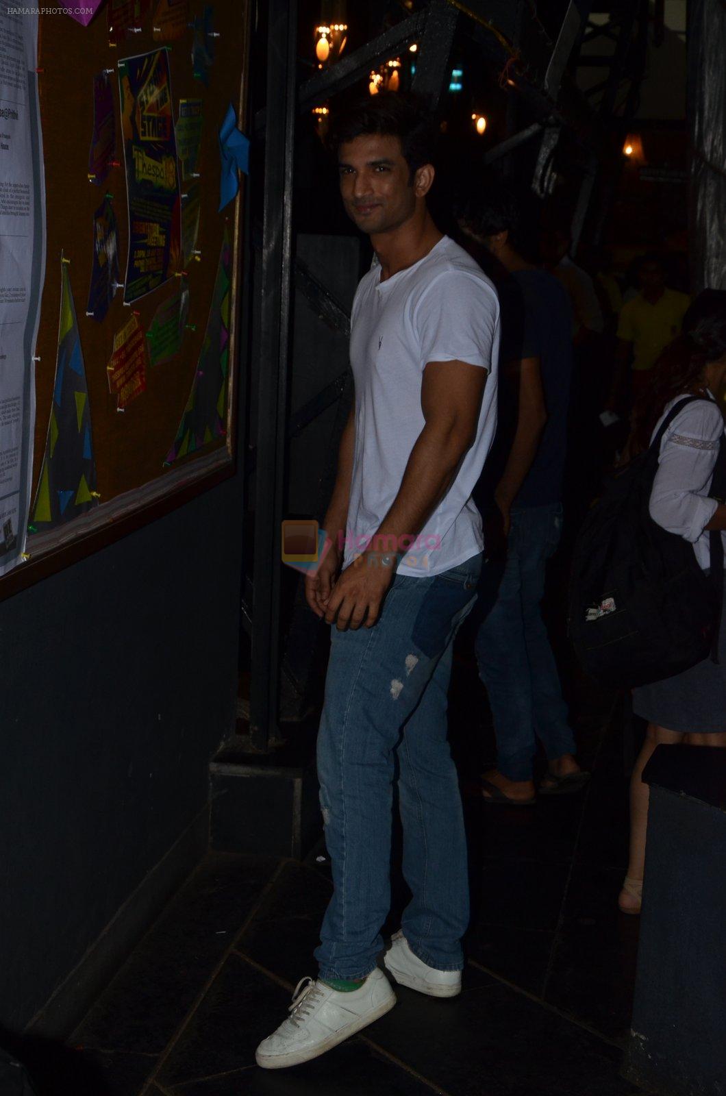 Sushant singh Rajput snapped in Mumbai on 18th July 2016