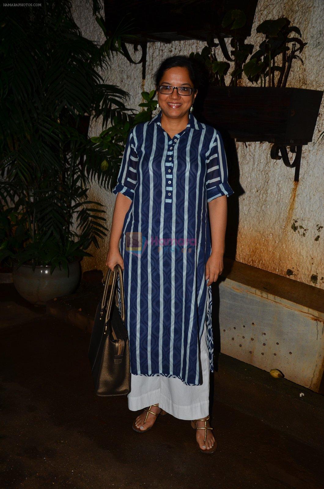 Tanuja Chandra at Madaari screening in Mumbai on 19th July 2016