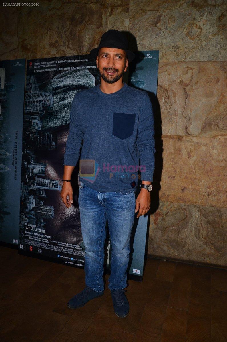 at the special screening of Madaari in Lightbox on 21st July 2016