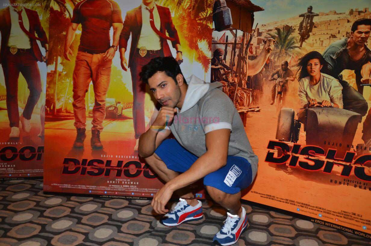 Varun Dhawan promote Dishoom on 22nd July 2016